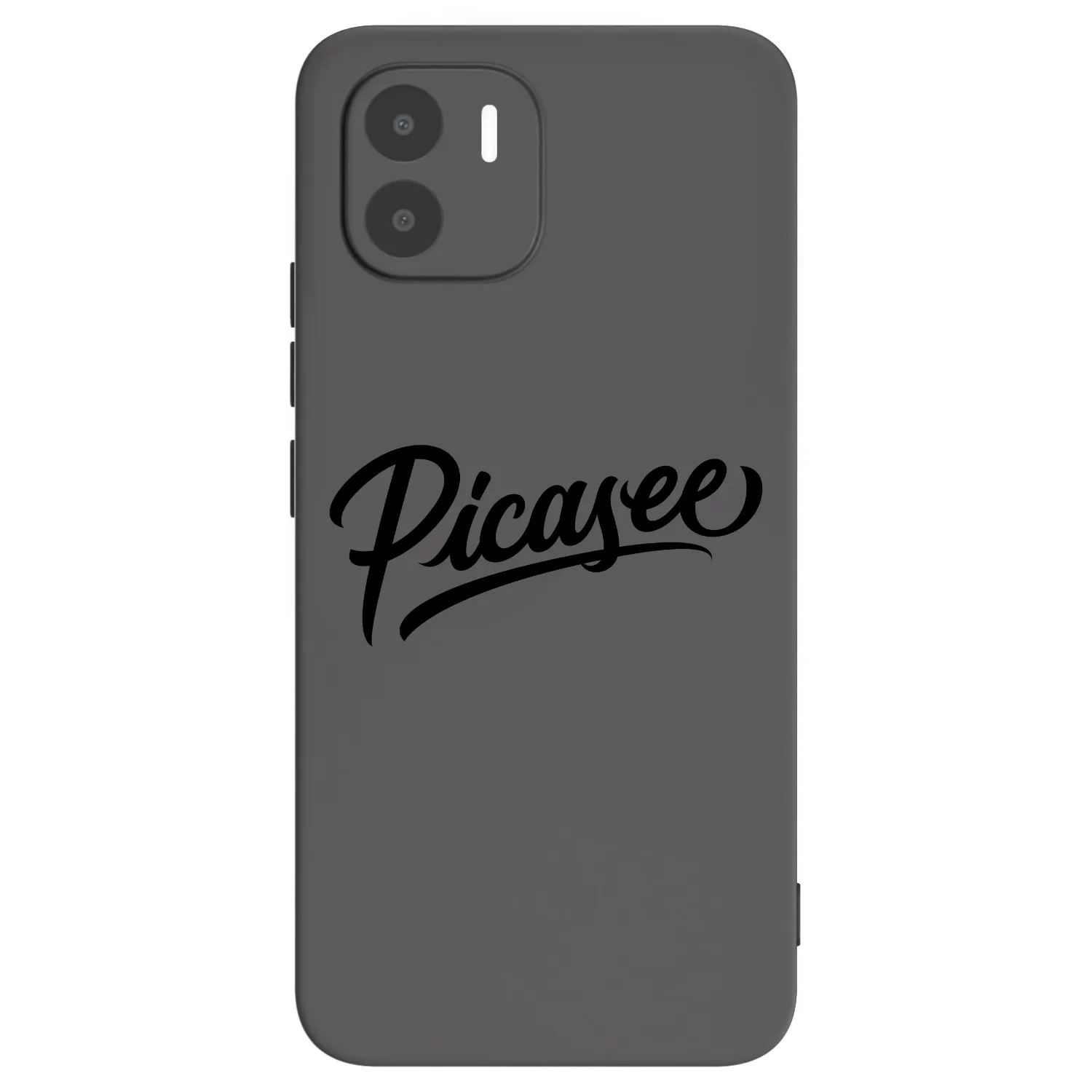 Picasee crna silikonska maskica za Xiaomi Redmi A1 - Picasee - old logo - black