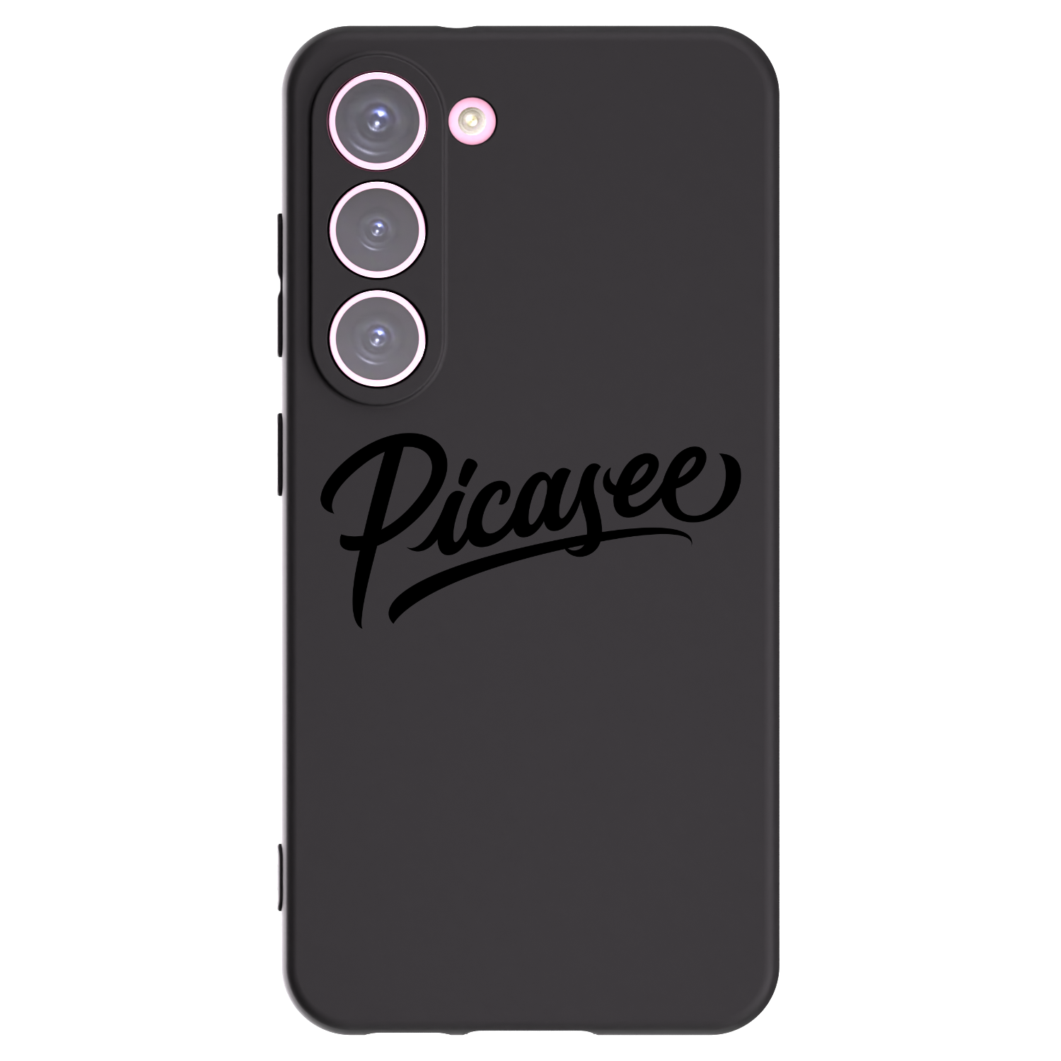 Picasee crna silikonska maskica za Samsung Galaxy S23 5G - Picasee - old logo - black