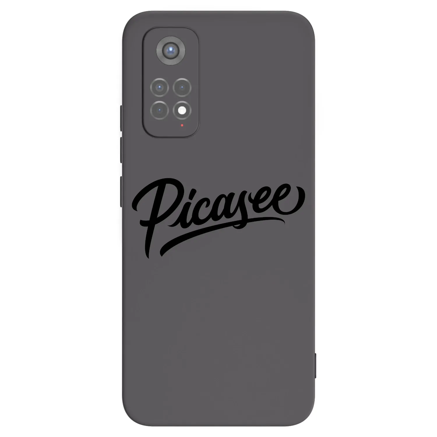 Picasee crna silikonska maskica za Xiaomi Redmi Note 11S 5G - Picasee - old logo - black