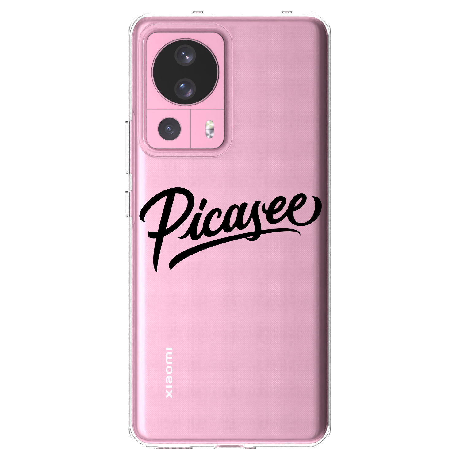 Picasee silikonska prozirna maskica za Xiaomi 13 Lite - Picasee - old logo - black