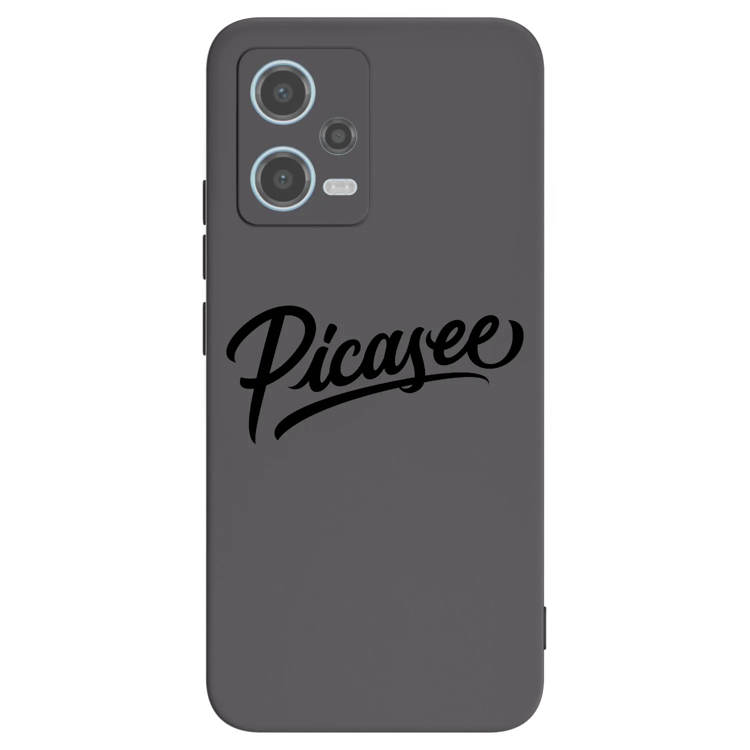 Picasee crna silikonska maskica za Xiaomi Redmi Note 12 5G - Picasee - old logo - black