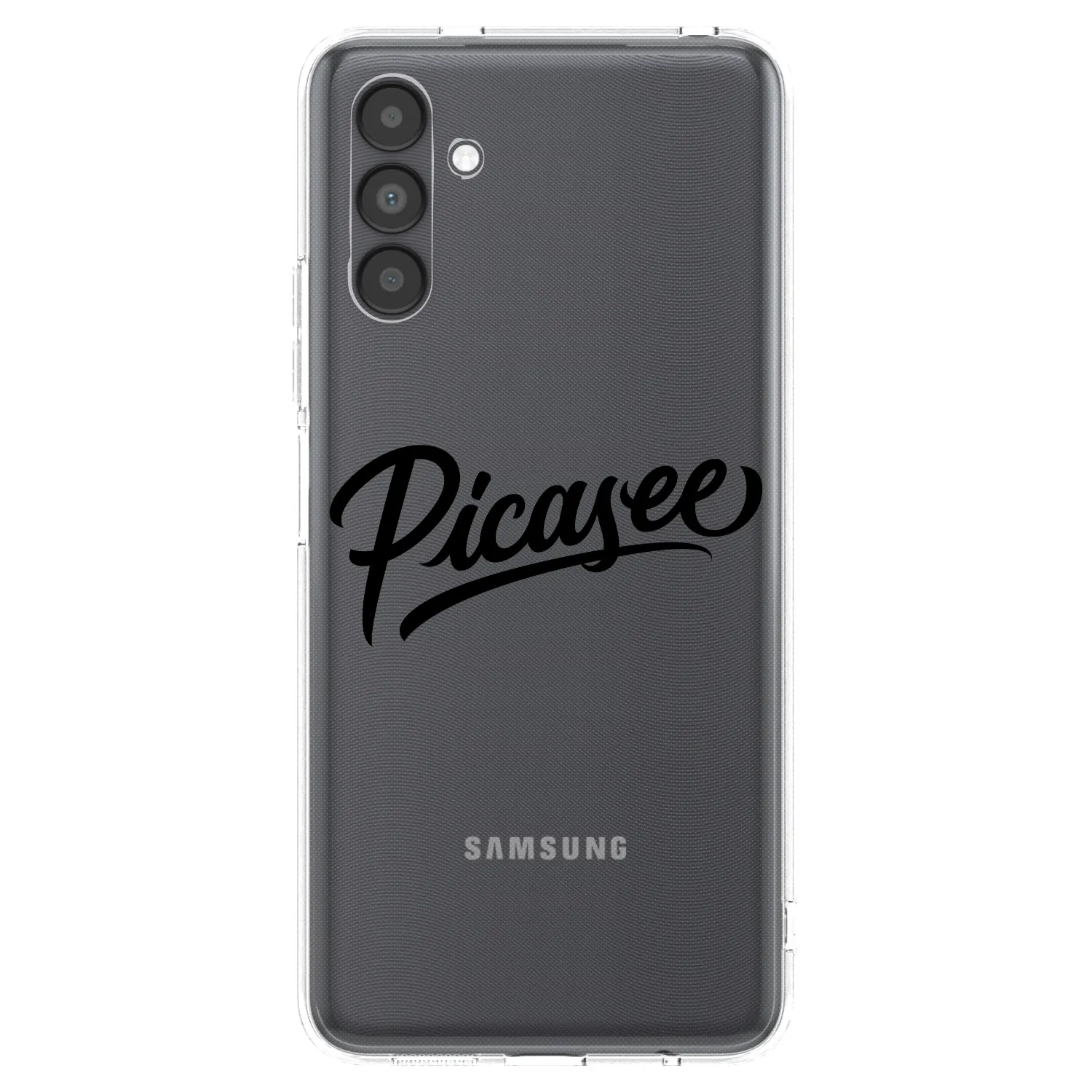 Picasee silikonska prozirna maskica za Samsung Galaxy A04s A047F - Picasee - old logo - black
