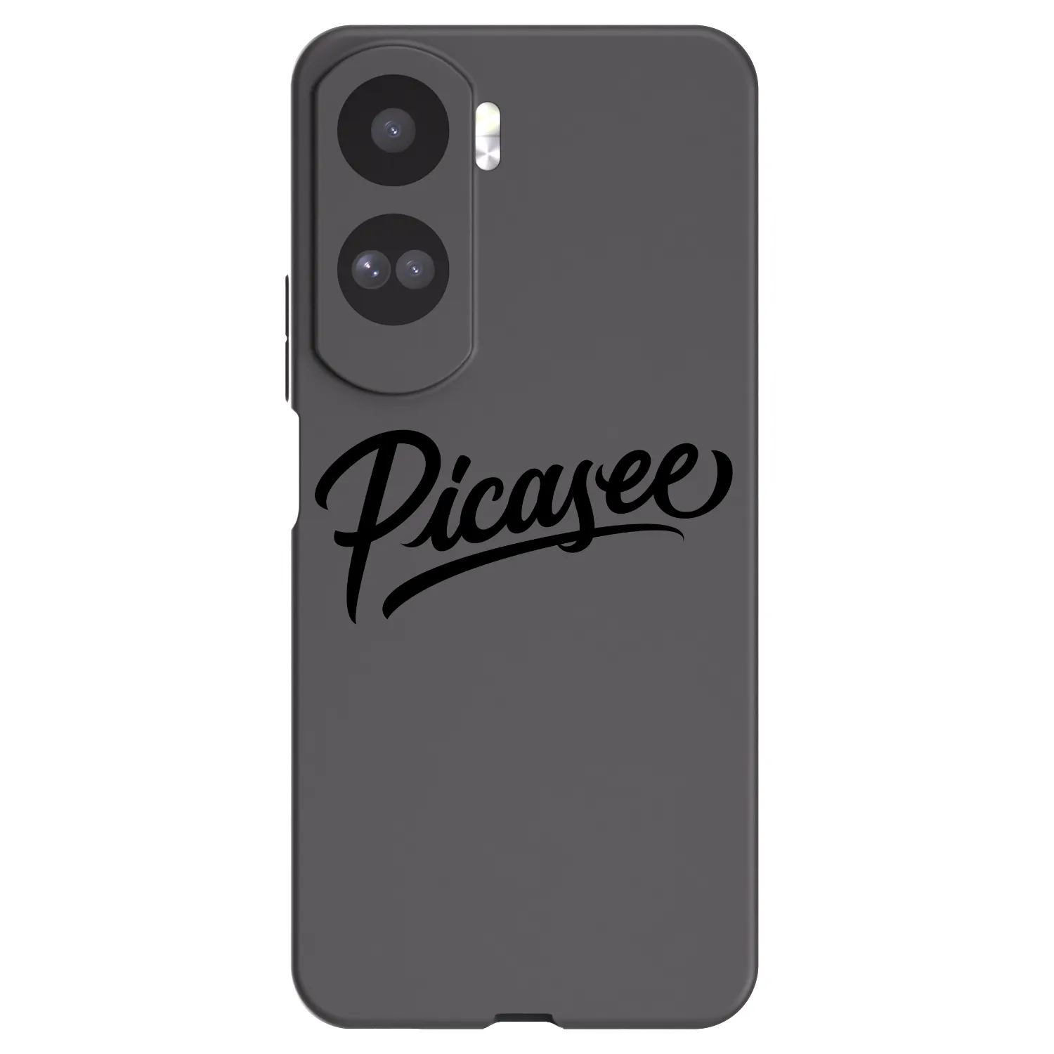 Picasee crna silikonska maskica za Honor 90 Lite 5G - Picasee - old logo - black