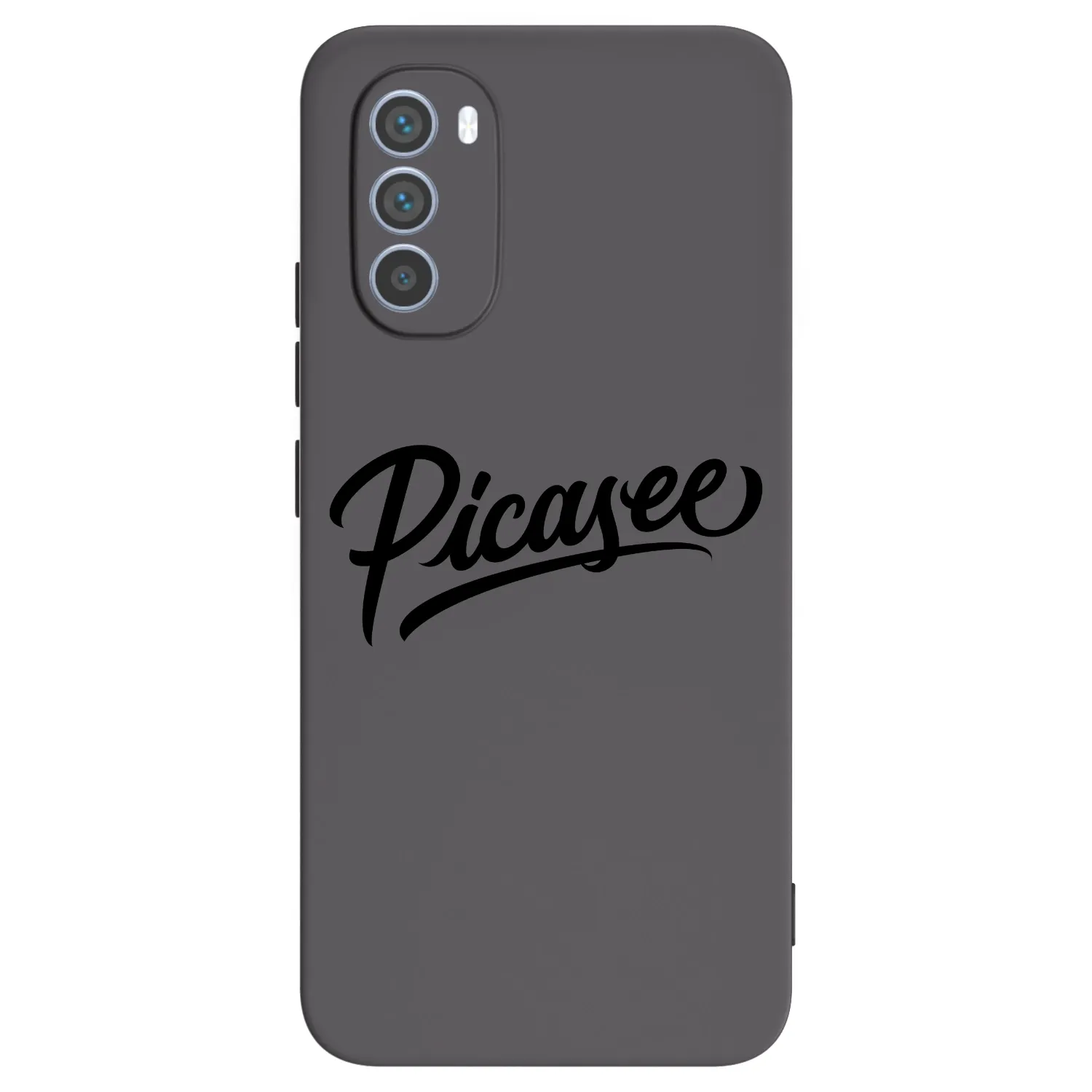Picasee crna silikonska maskica za Motorola Moto G62 - Picasee - old logo - black