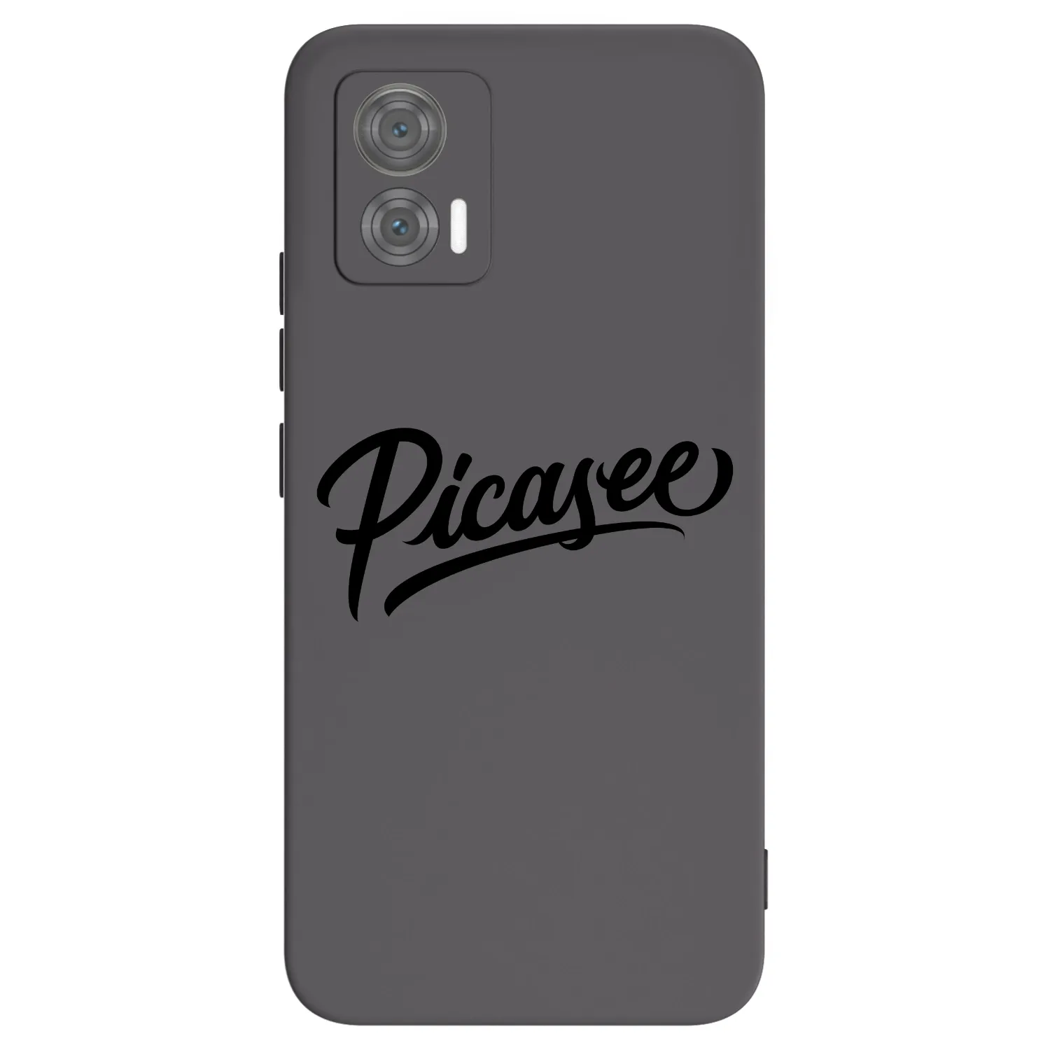 Picasee crna silikonska maskica za Motorola Edge 30 Neo - Picasee - old logo - black