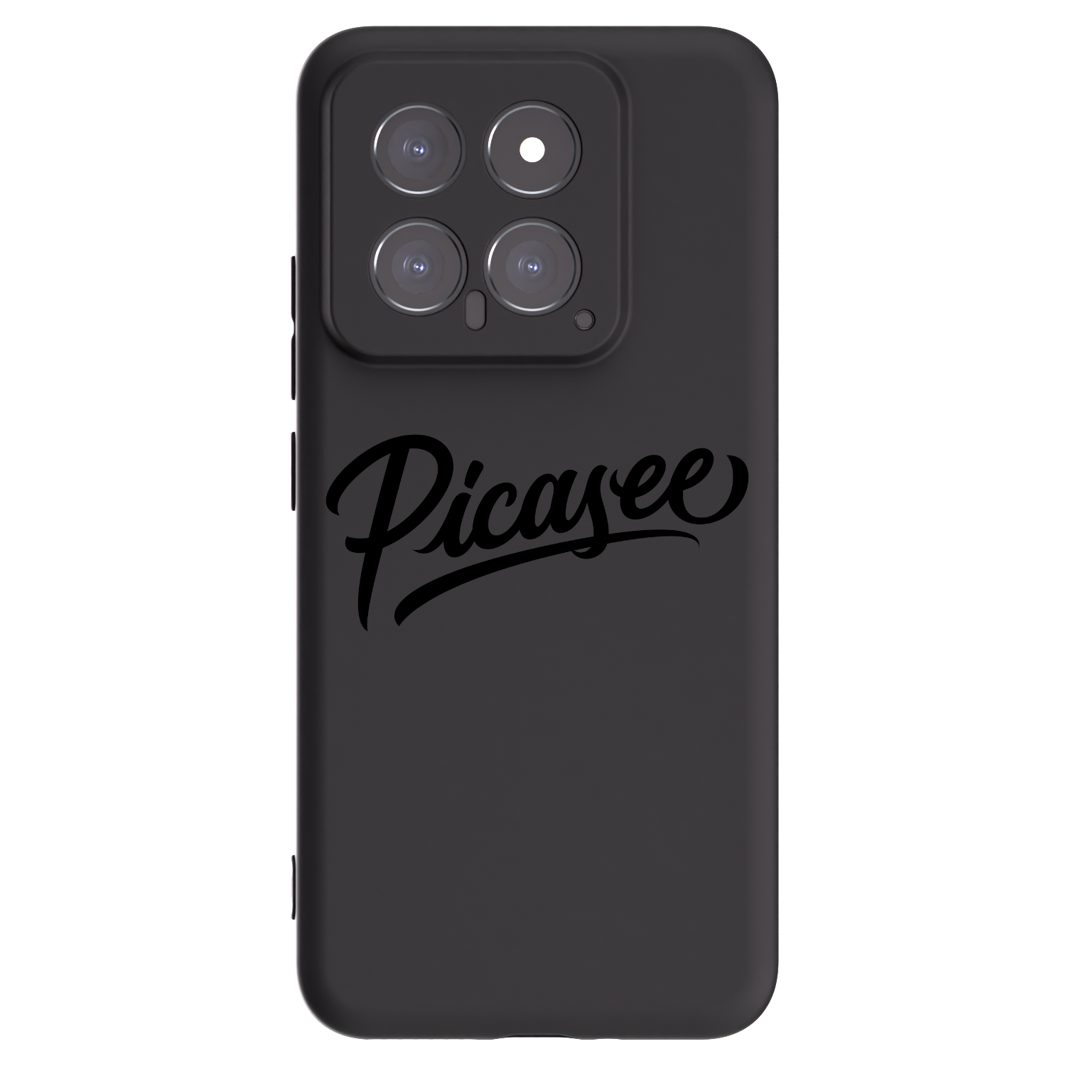 Picasee crna silikonska maskica za Xiaomi 14 - Picasee - old logo - black