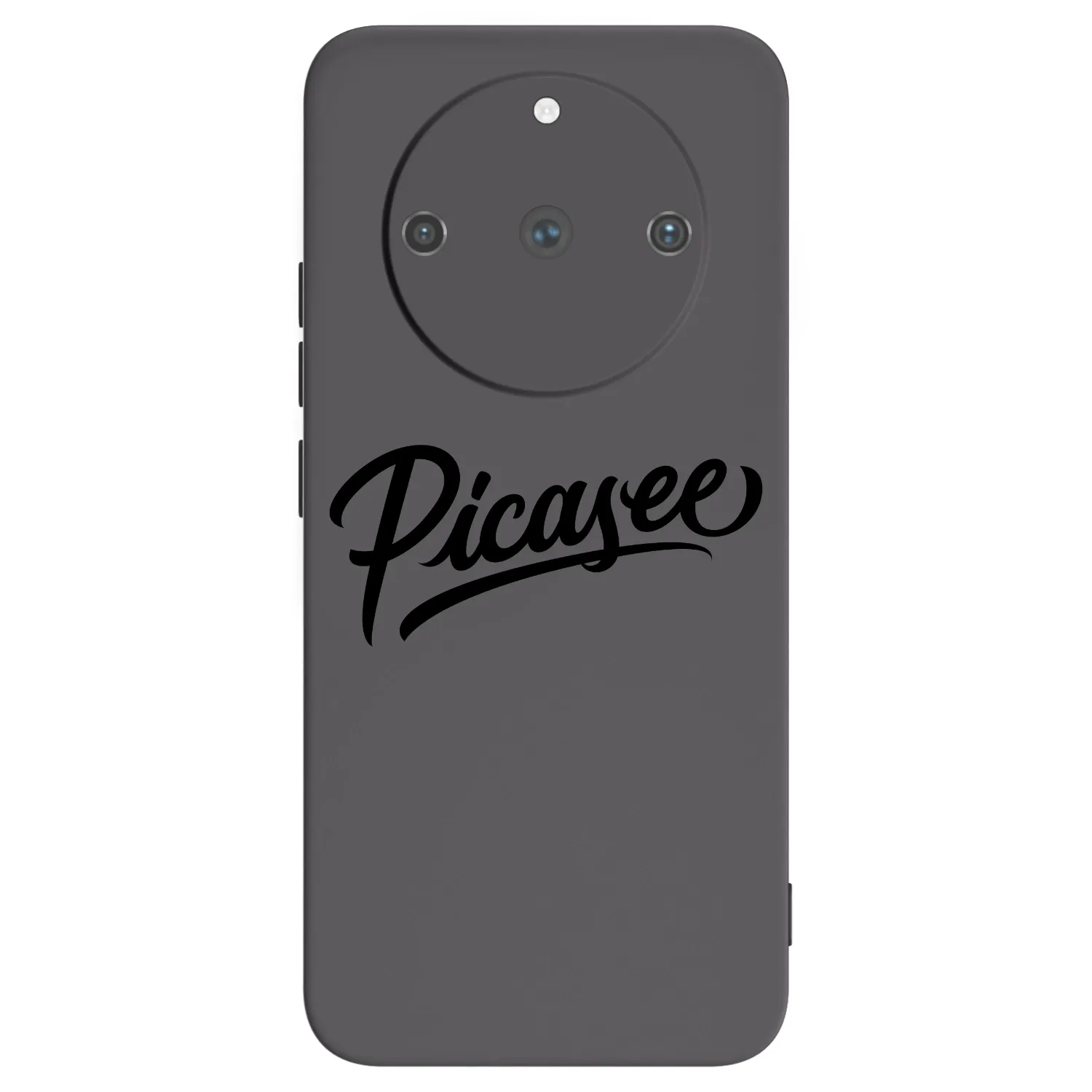 Picasee crna silikonska maskica za Realme 11 Pro+ - Picasee - old logo - black