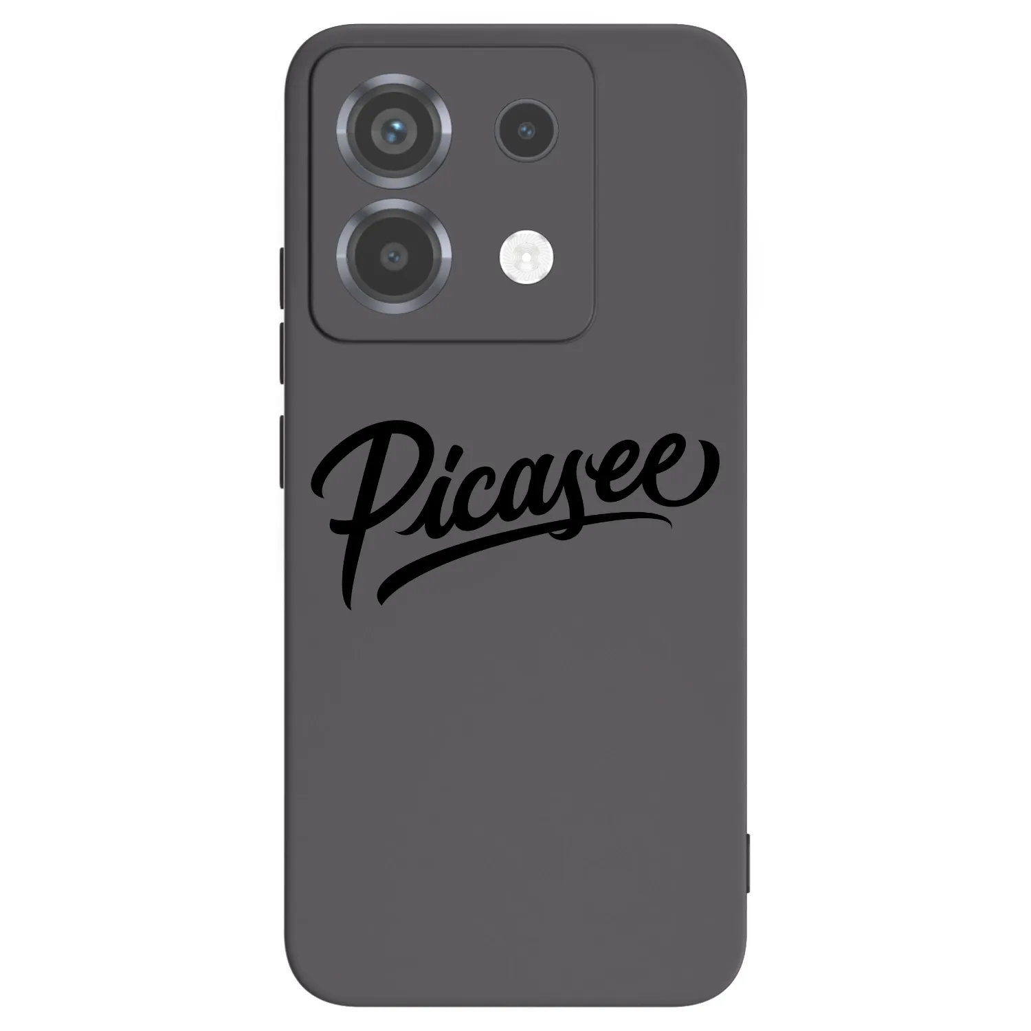 Picasee crna silikonska maskica za Xiaomi Poco X6 - Picasee - old logo - black