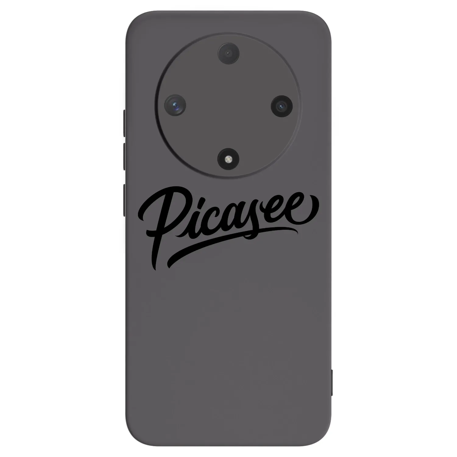 Picasee crna silikonska maskica za Honor Magic6 Lite 5G - Picasee - old logo - black