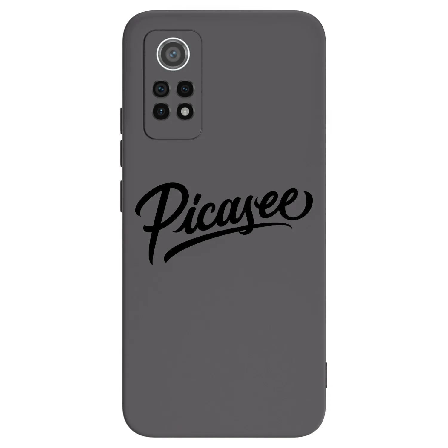 Picasee crna silikonska maskica za Xiaomi Redmi Note 12 Pro 4G - Picasee - old logo - black