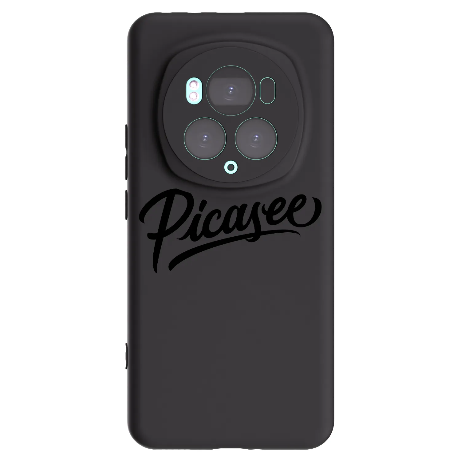 Picasee crna silikonska maskica za Honor Magic6 Pro - Picasee - old logo - black