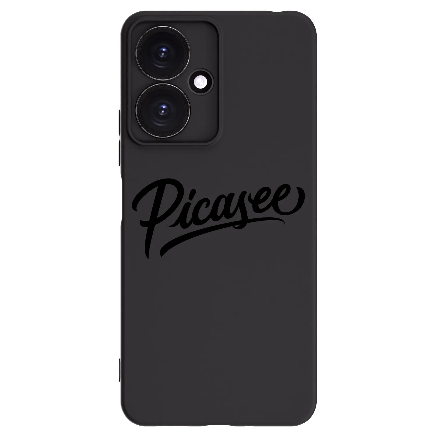 Picasee crna silikonska maskica za Xiaomi Redmi 13C 5G - Picasee - old logo - black