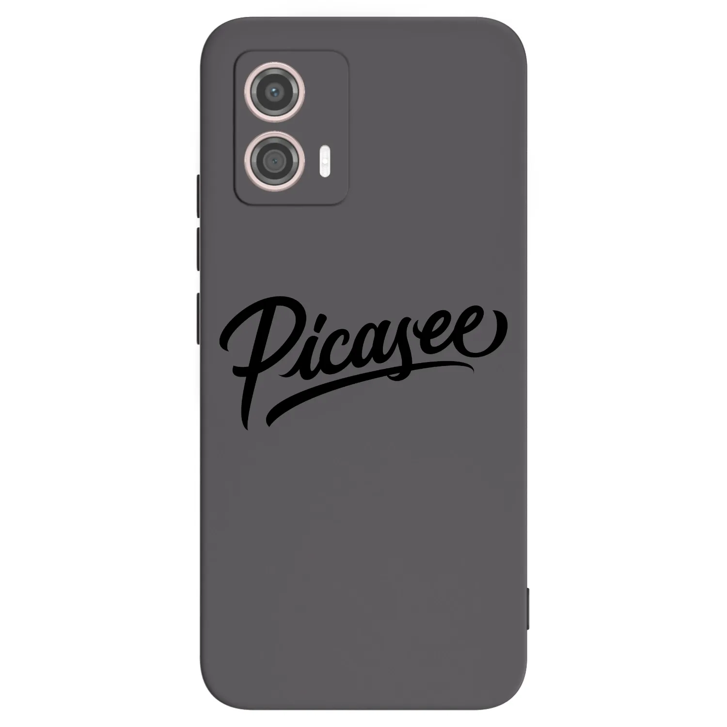Picasee crna silikonska maskica za Motorola Moto G53 5G - Picasee - old logo - black