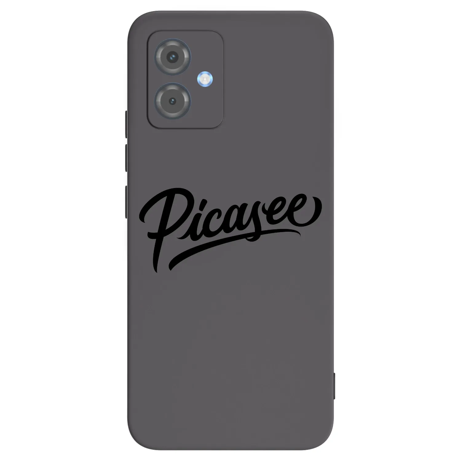 Picasee crna silikonska maskica za Motorola Moto G14 - Picasee - old logo - black