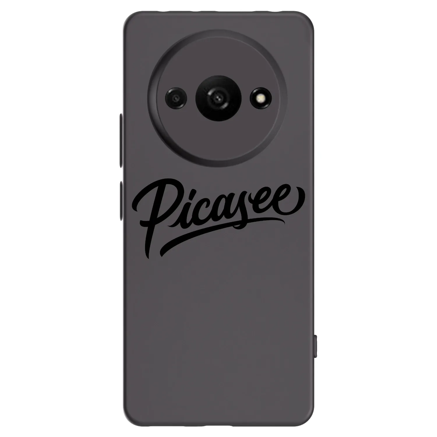 Picasee crna silikonska maskica za Xiaomi Redmi A3 - Picasee - old logo - black