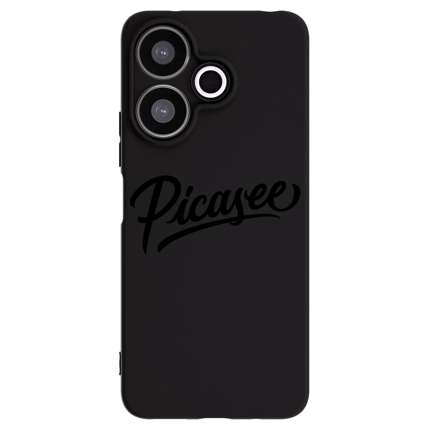 Picasee crna silikonska maskica za Xiaomi Redmi 13 4G - Picasee - old logo - black