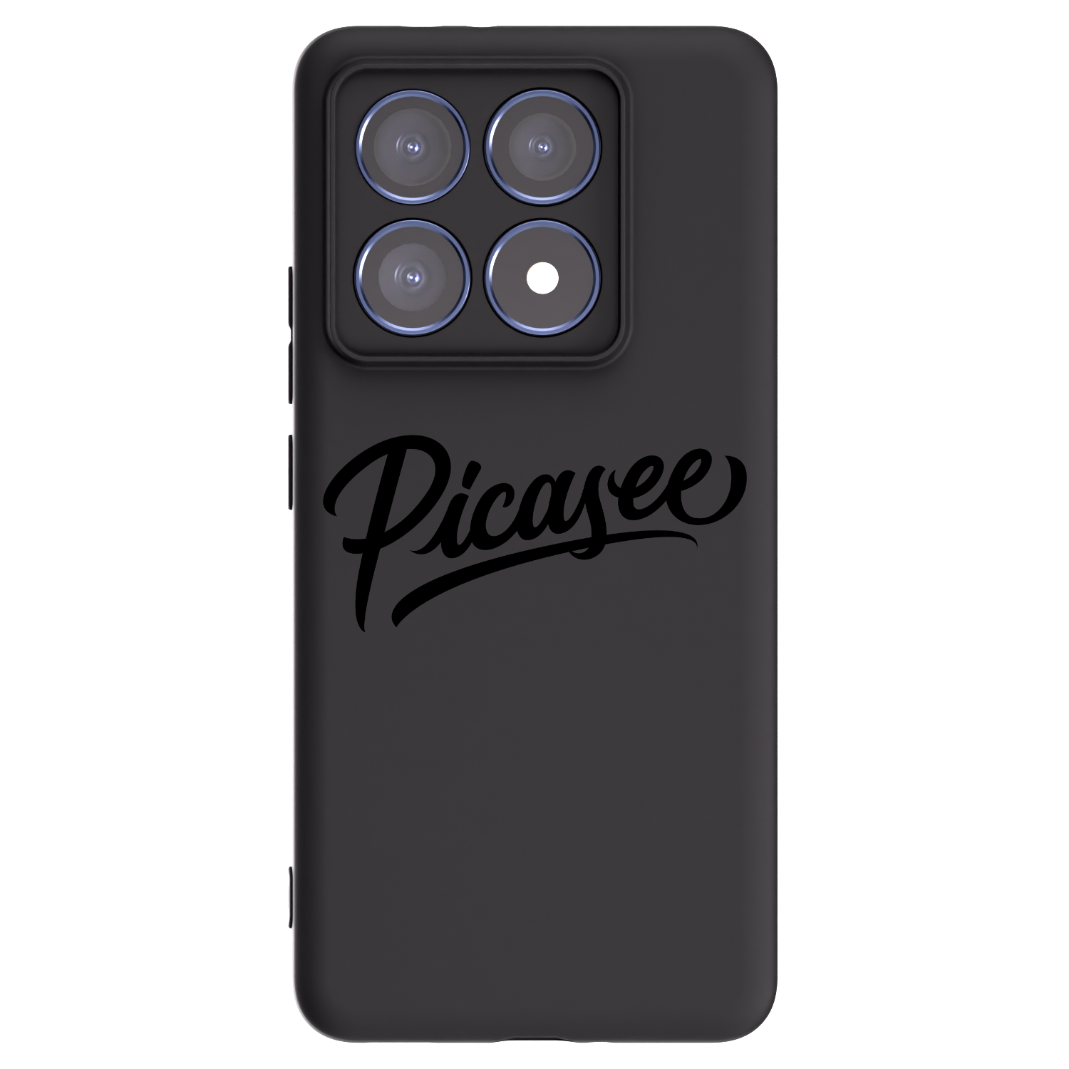 Picasee crna silikonska maskica za Xiaomi 14T Pro - Picasee - old logo - black