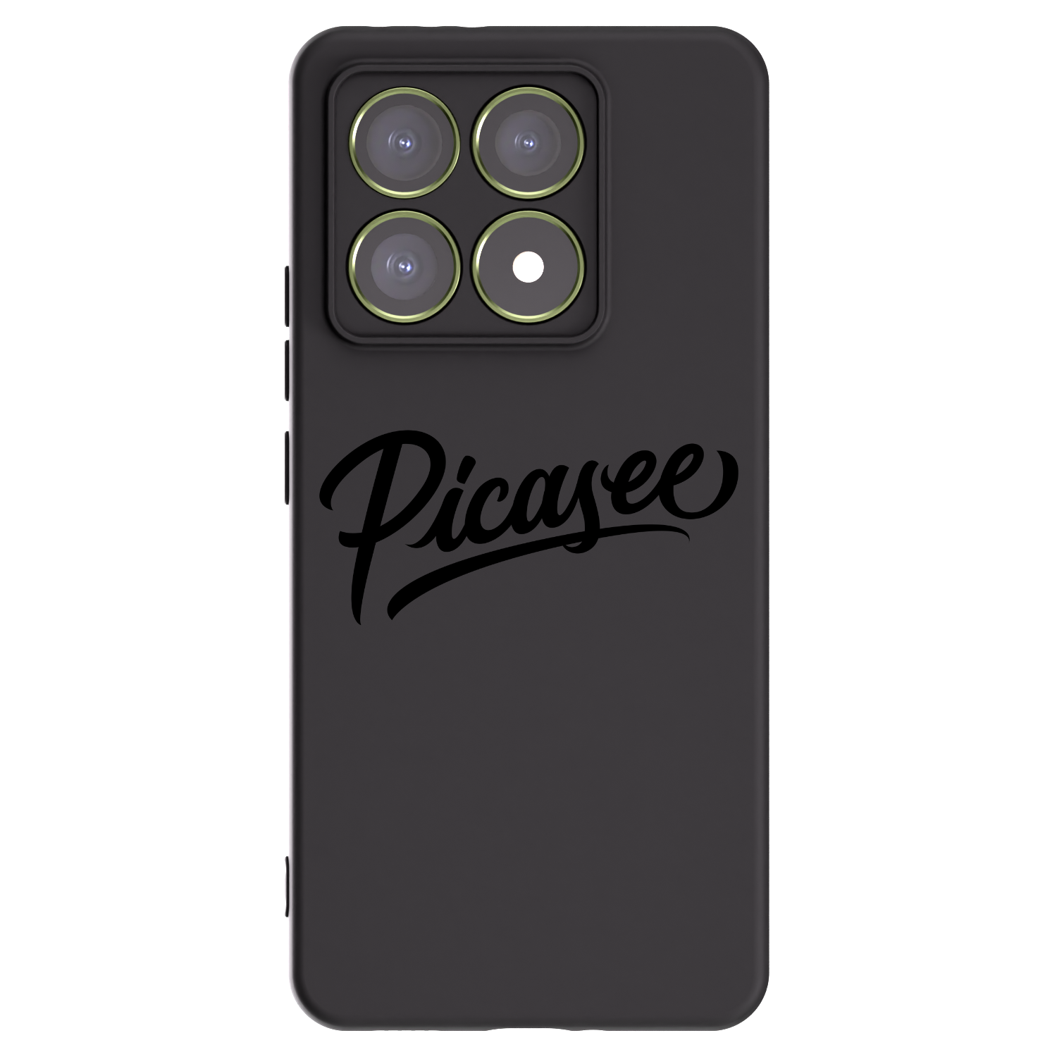 Picasee crna silikonska maskica za Xiaomi 14T - Picasee - old logo - black