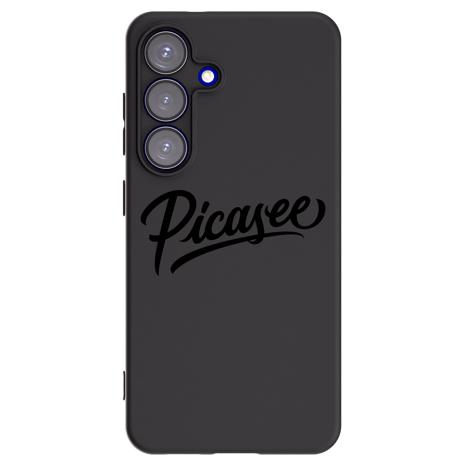 Picasee crna silikonska maskica za Samsung Galaxy S25 5G - Picasee - old logo - black