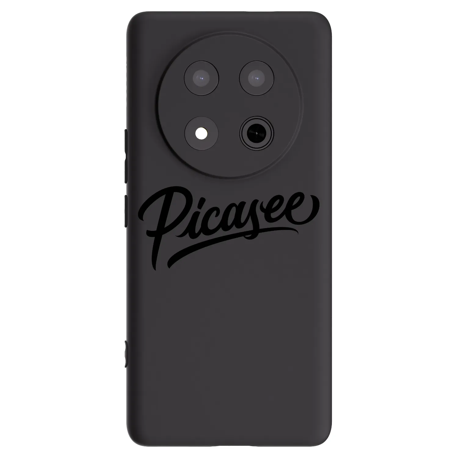 Picasee crna silikonska maskica za Honor Magic7 Lite 5G - Picasee - old logo - black