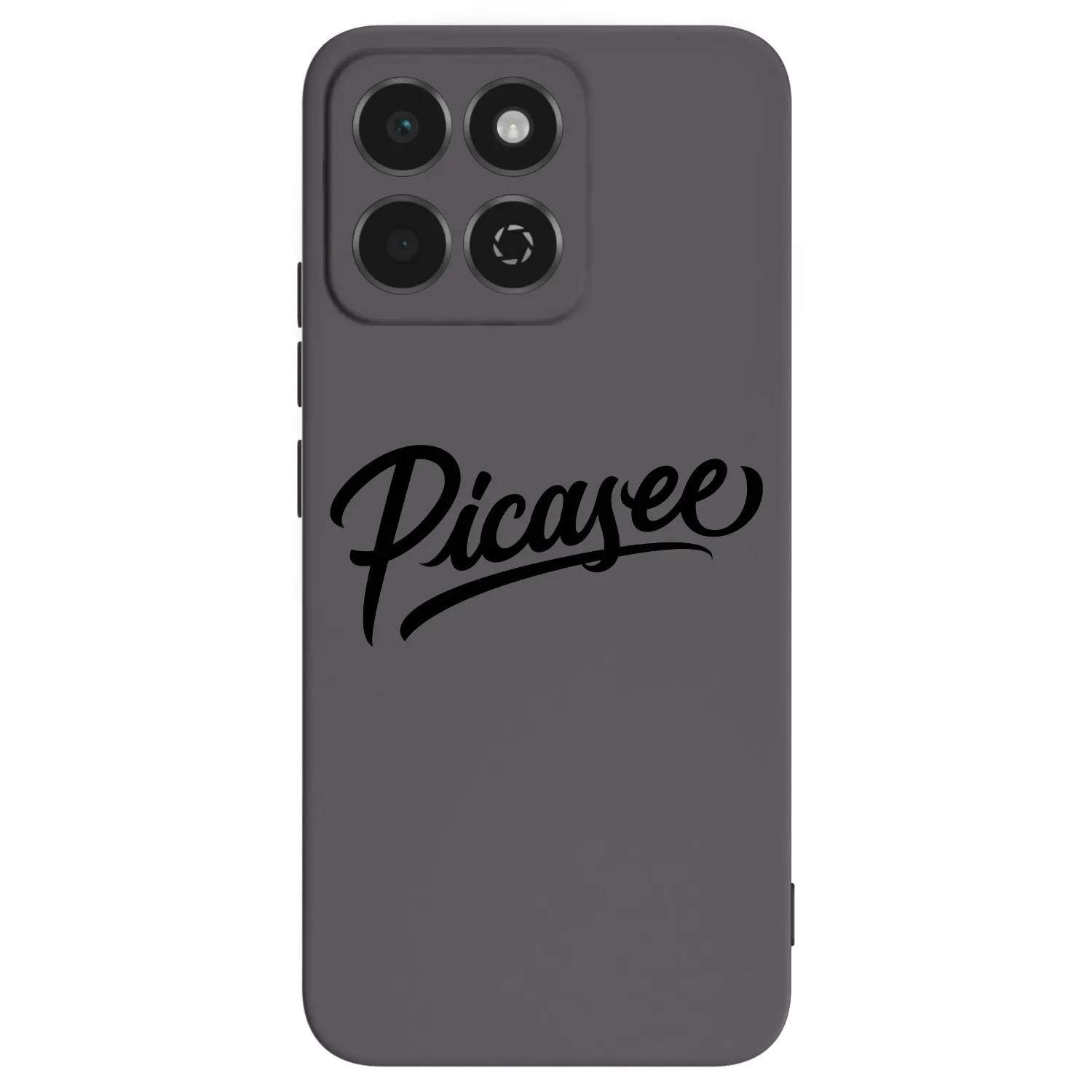 Picasee crna silikonska maskica za Honor 200 Smart 5G - Picasee - old logo - black