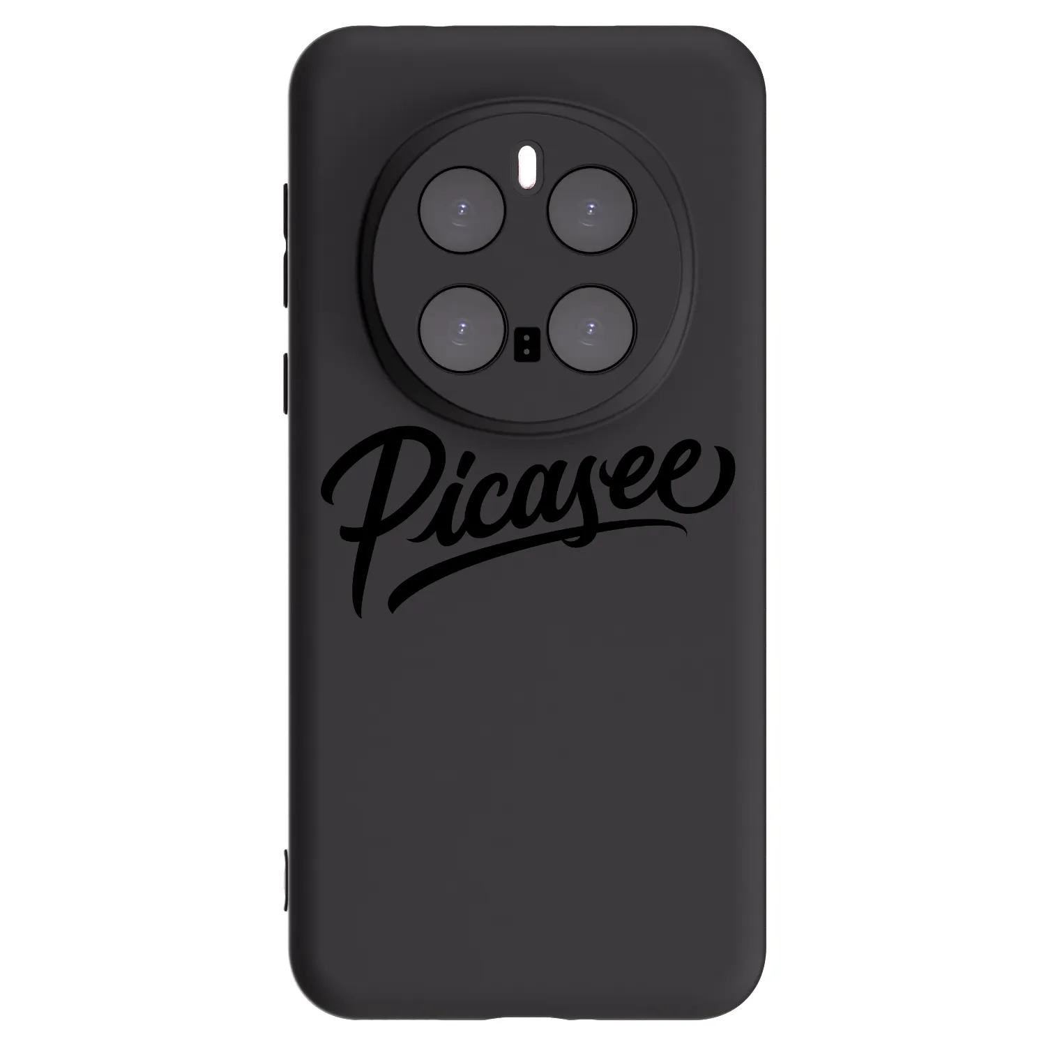 Picasee crna silikonska maskica za Honor Magic7 Pro 5G - Picasee - old logo - black