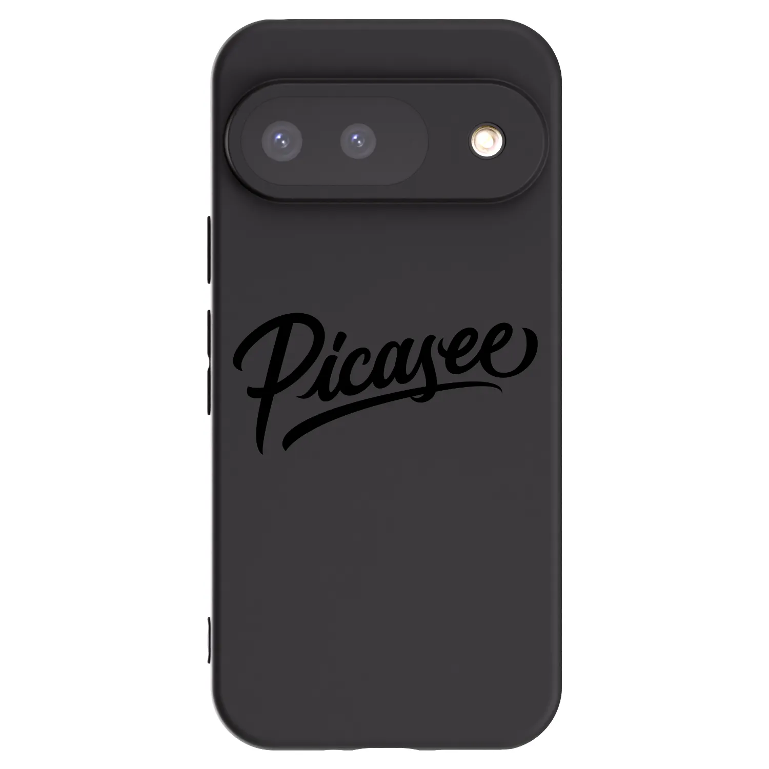 Picasee crna silikonska maskica za Google Pixel 9 - Picasee - old logo - black