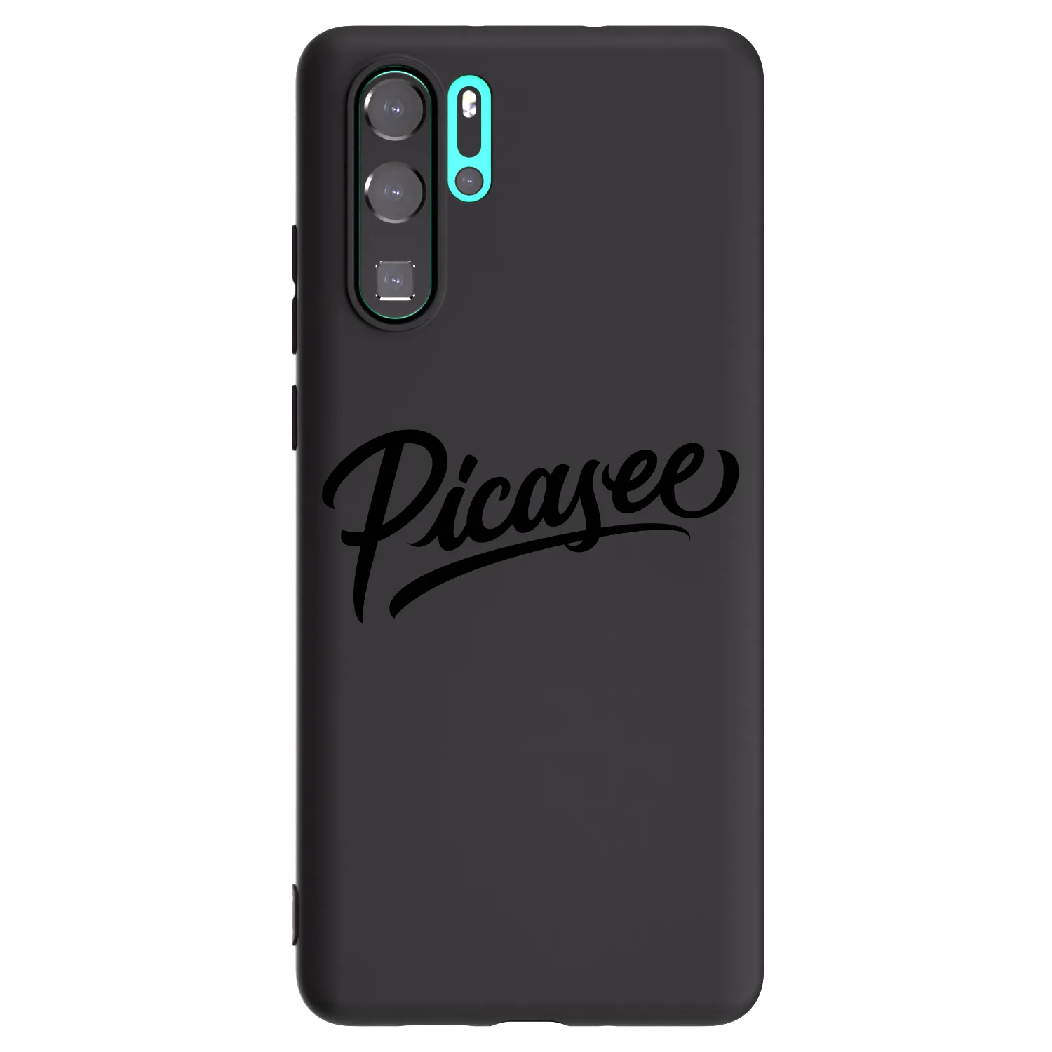 Picasee crna silikonska maskica za Huawei P30 Pro - Picasee - old logo - black