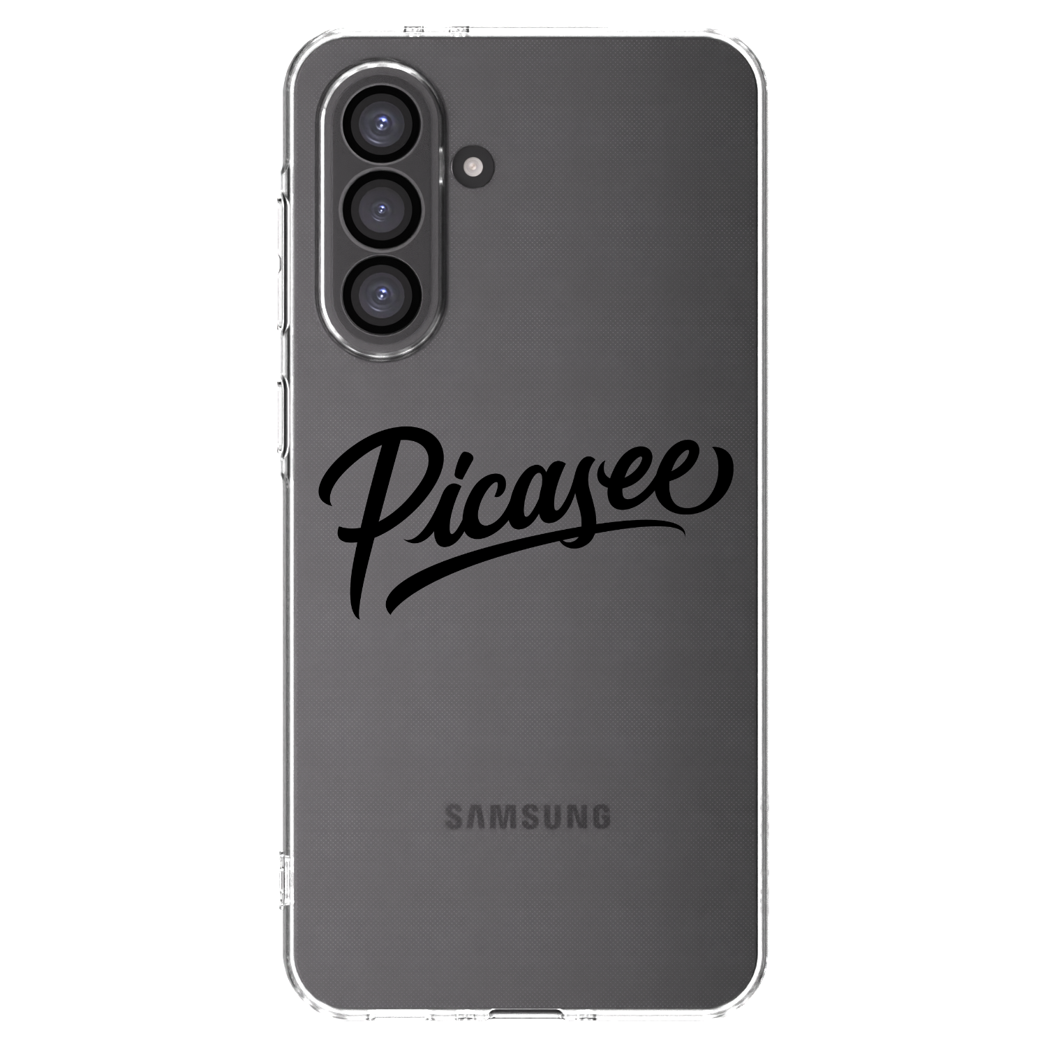 Picasee silikonska prozirna maskica za Samsung Galaxy A36 5G - Picasee - old logo - black