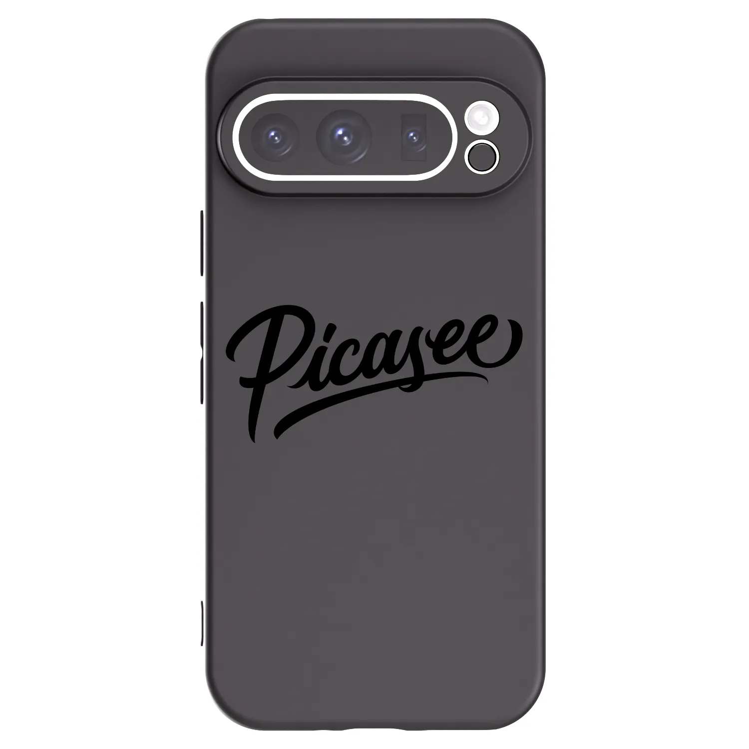 Picasee crna silikonska maskica za Google Pixel 9 Pro - Picasee - old logo - black