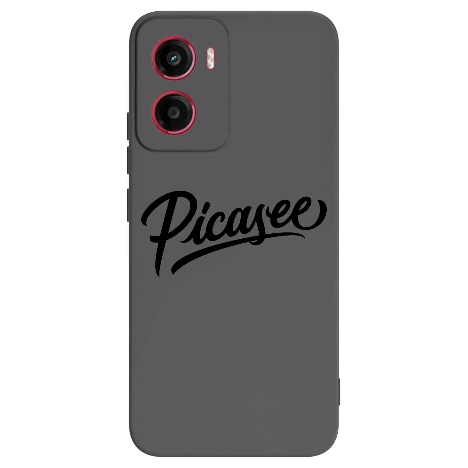 Picasee crna silikonska maskica za Motorola Moto G05 - Picasee - old logo - black