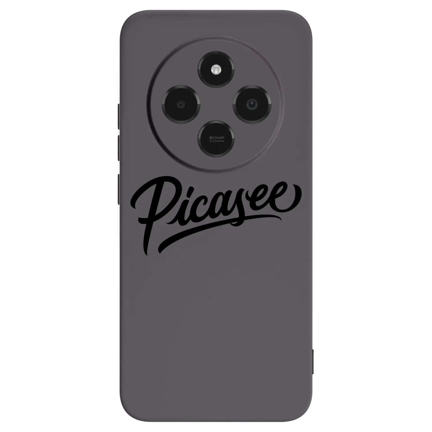 Picasee crna silikonska maskica za Xiaomi Poco C75 - Picasee - old logo - black