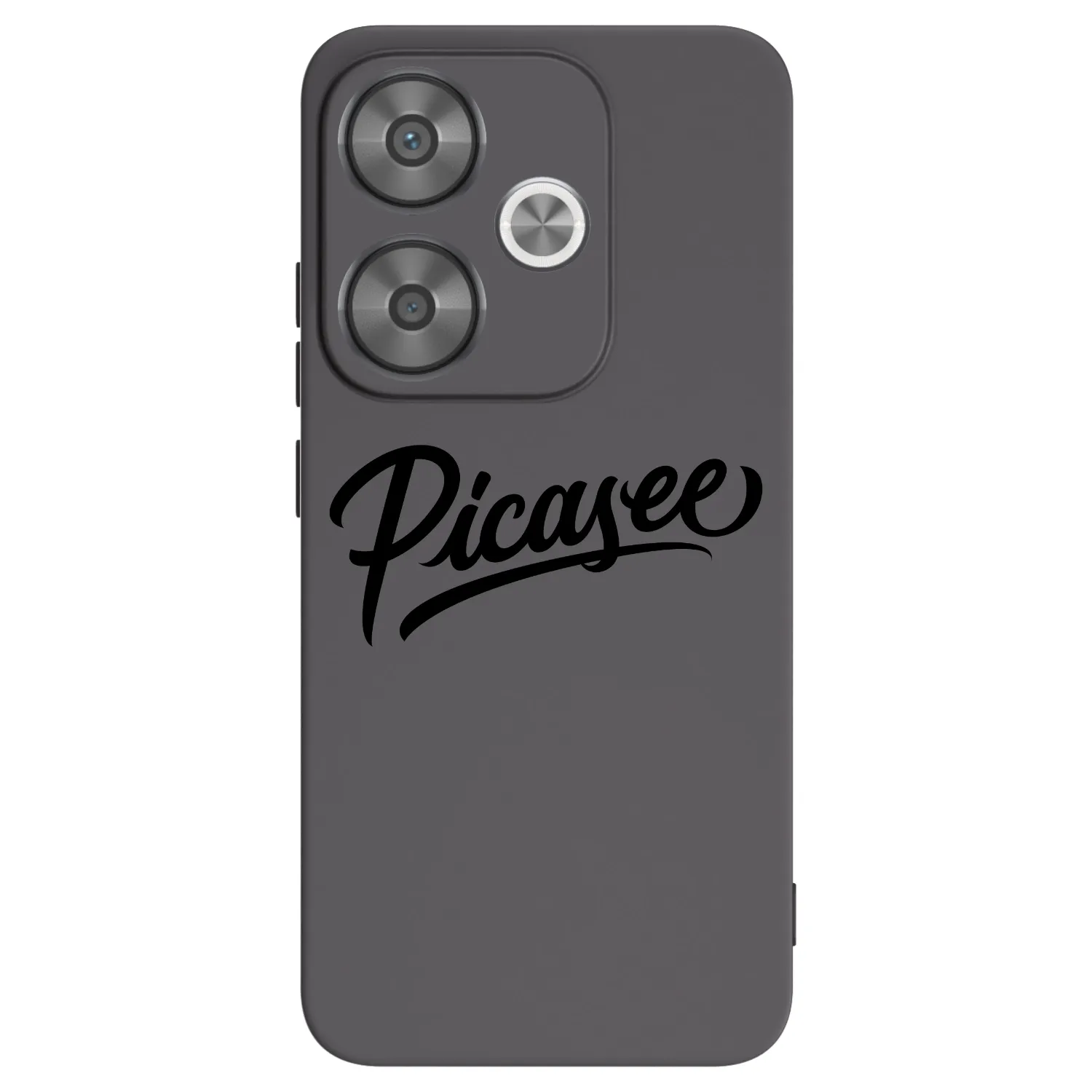 Picasee crna silikonska maskica za Xiaomi Poco F6 - Picasee - old logo - black