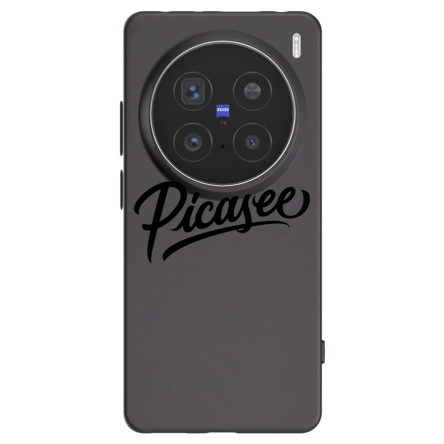 Picasee crna silikonska maskica za Vivo X200 Pro - Picasee - old logo - black