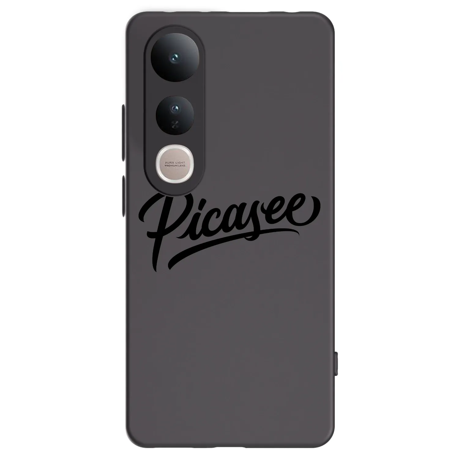 Picasee crna silikonska maskica za Vivo V50 Lite 5G - Picasee - old logo - black