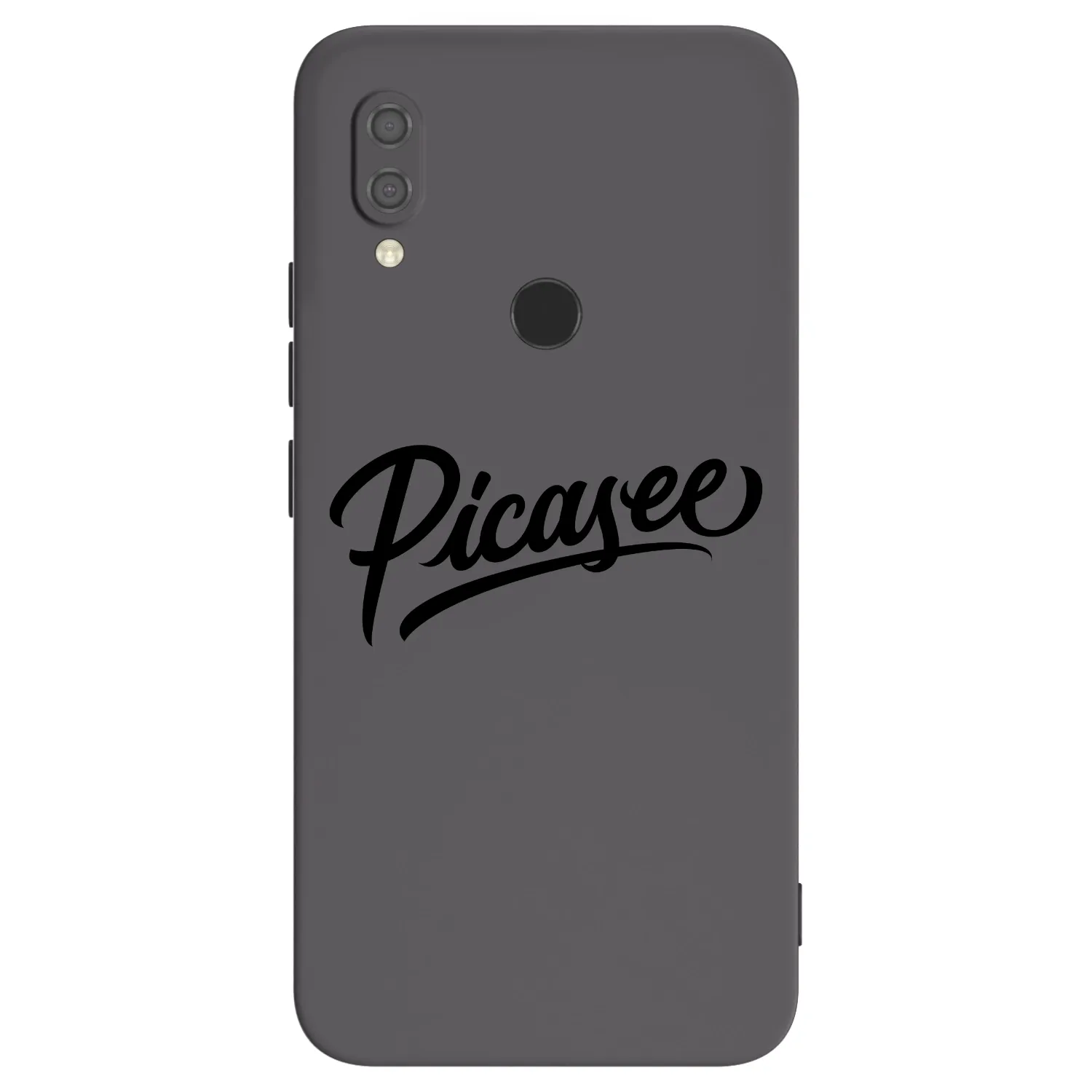 Picasee crna silikonska maskica za Xiaomi Redmi 7 - Picasee - old logo - black