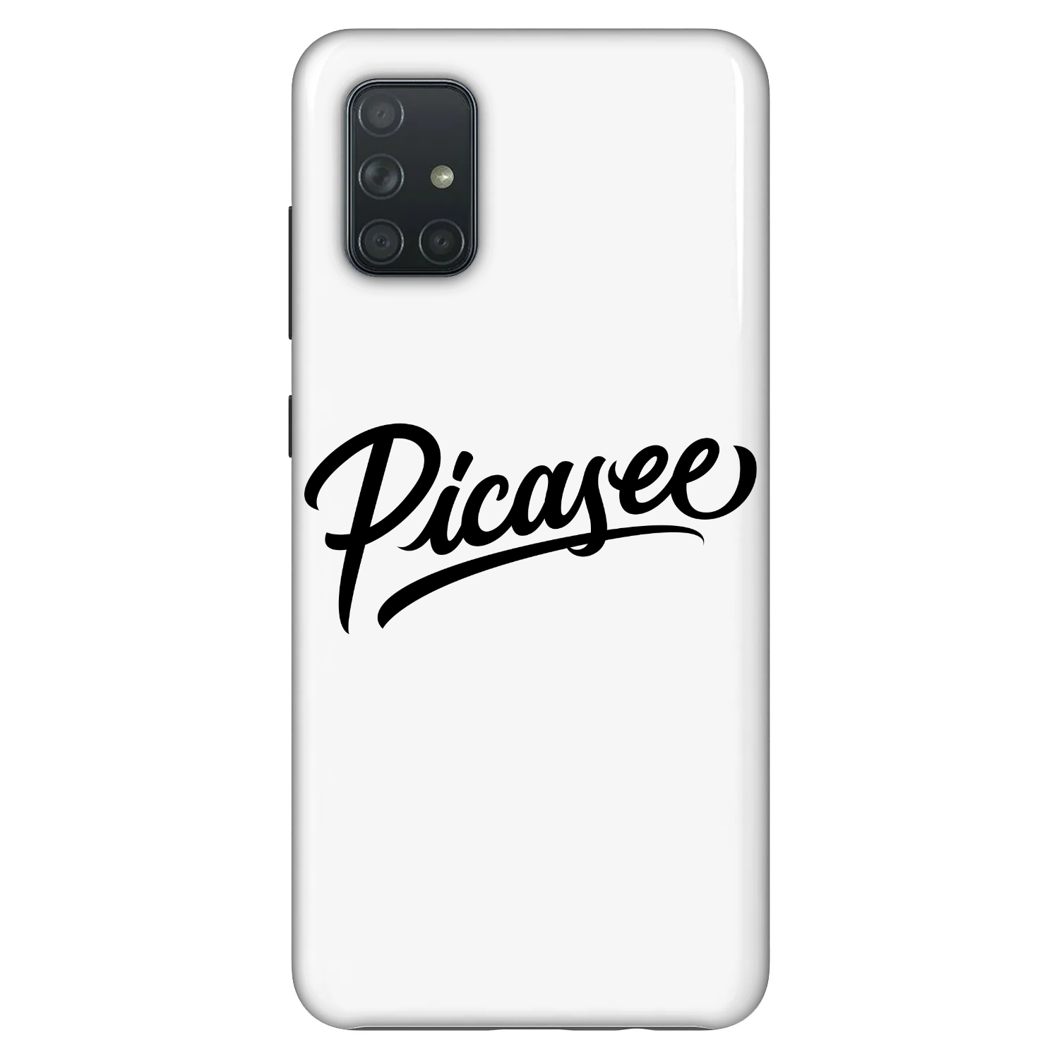 Picasee Fashion Case za Samsung Galaxy A71 A715F - Picasee - old logo - black