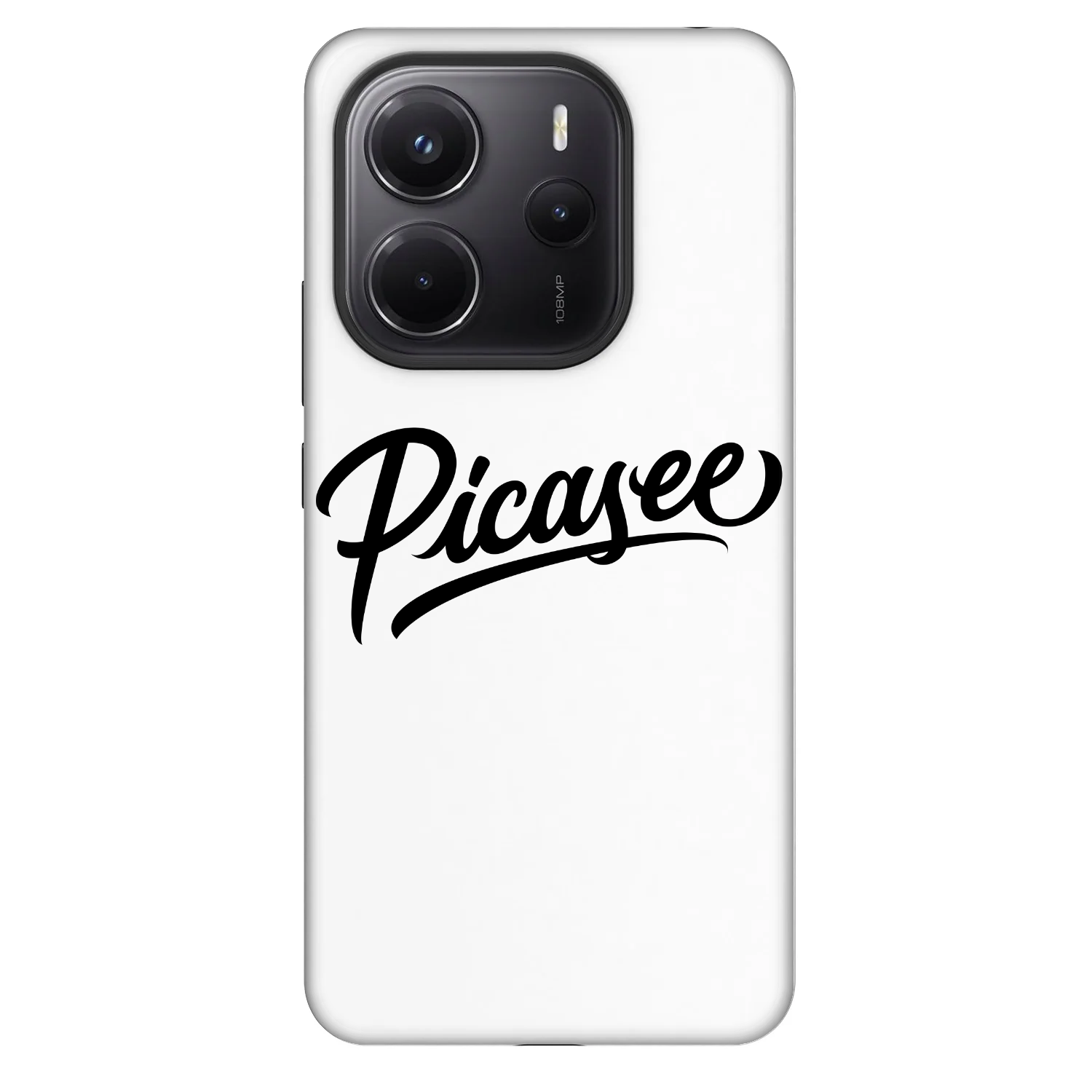 Picasee Fashion Case za Xiaomi Redmi Note 14 4G - Picasee - old logo - black