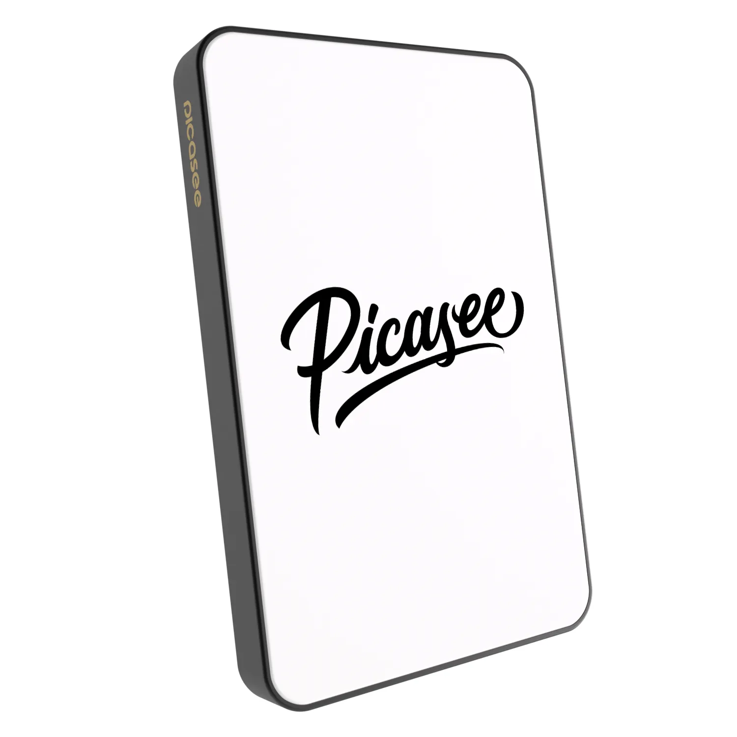 Picasee Prijenosni punjač s MagSafe 5 000 mAh Sivo - Picasee - old logo - black