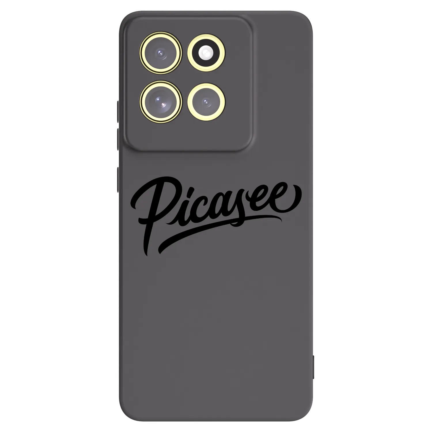 Picasee crna silikonska maskica za Motorola Moto G86 5G - Picasee - old logo - black
