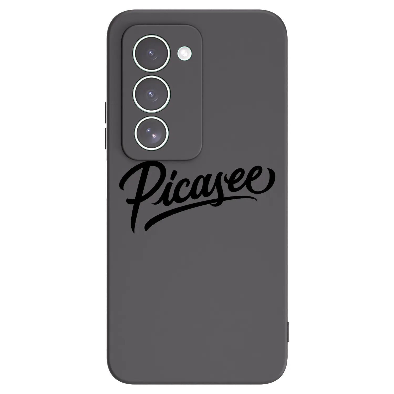 Picasee crna silikonska maskica za Xiaomi Redmi 15 5G - Picasee - old logo - black