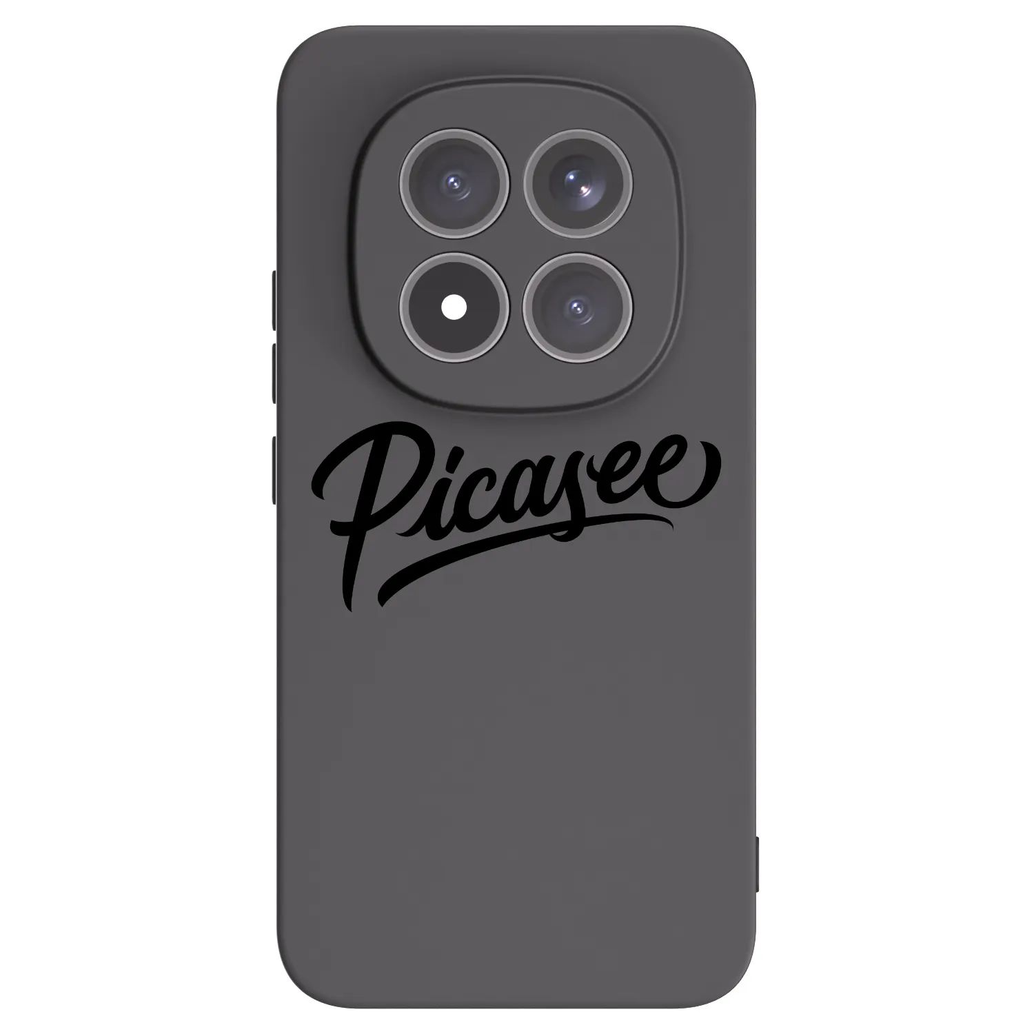 Picasee crna silikonska maskica za Xiaomi Redmi Note 15 Pro+ - Picasee - old logo - black