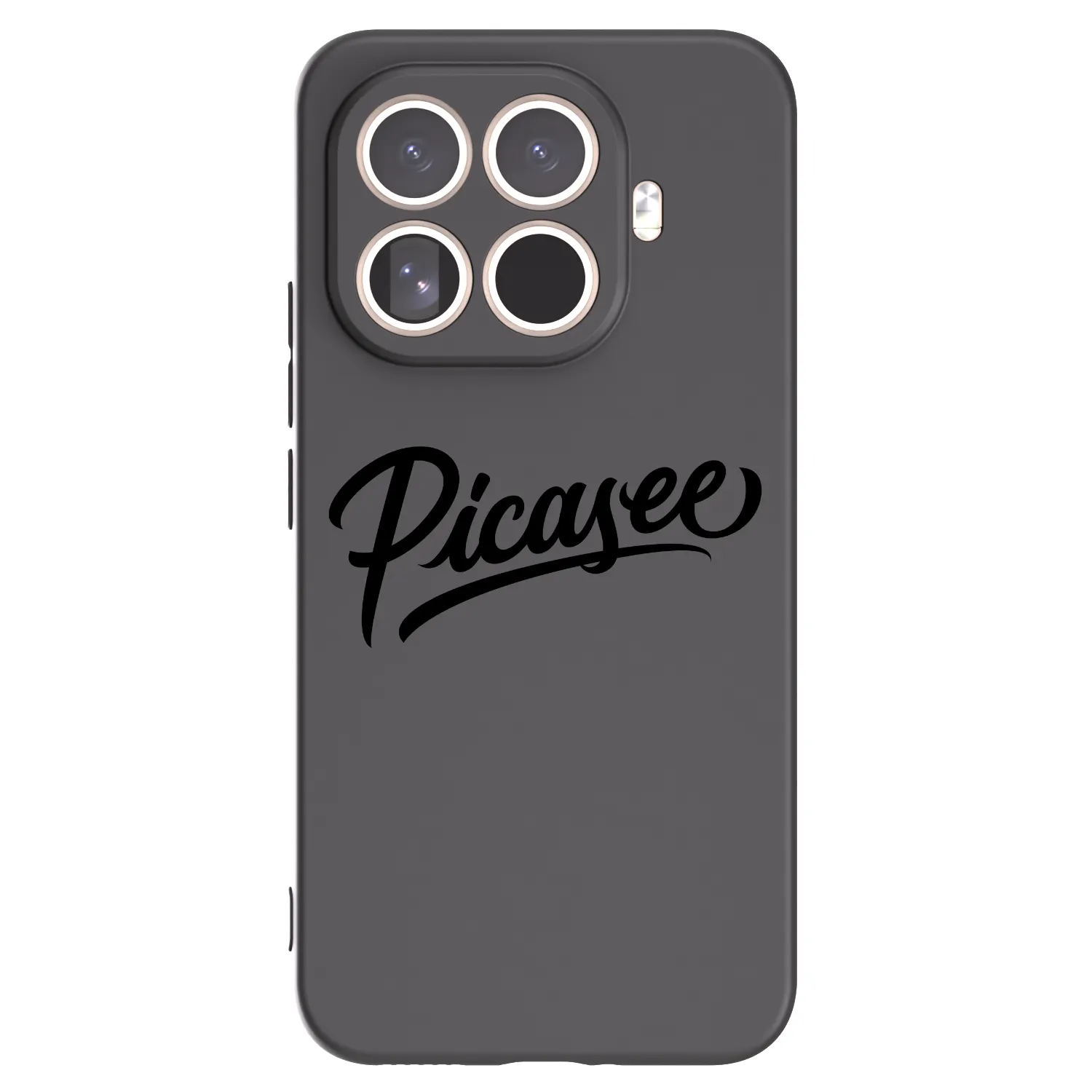 Picasee crna silikonska maskica za Xiaomi 15T Pro - Picasee - old logo - black