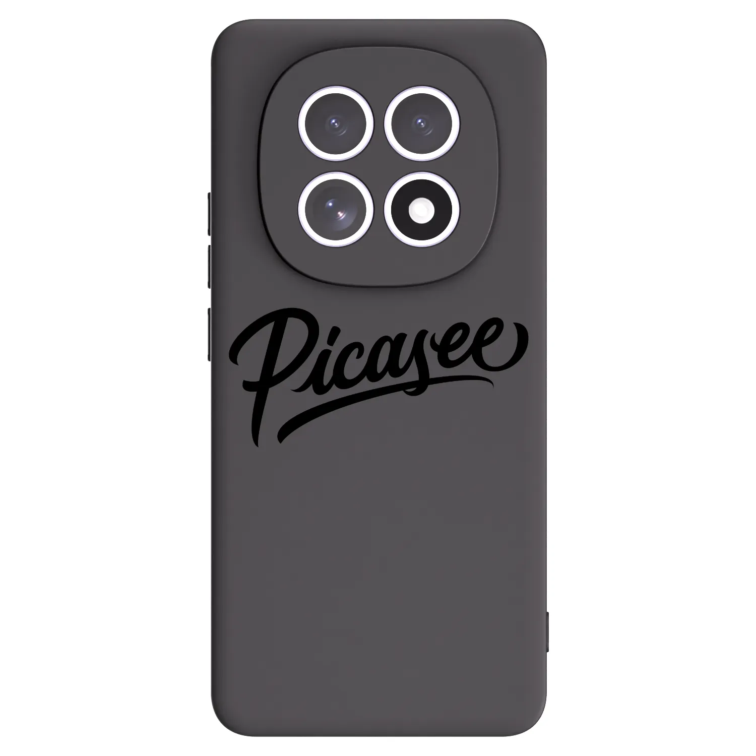 Picasee crna silikonska maskica za Xiaomi Redmi Note 15 - Picasee - old logo - black