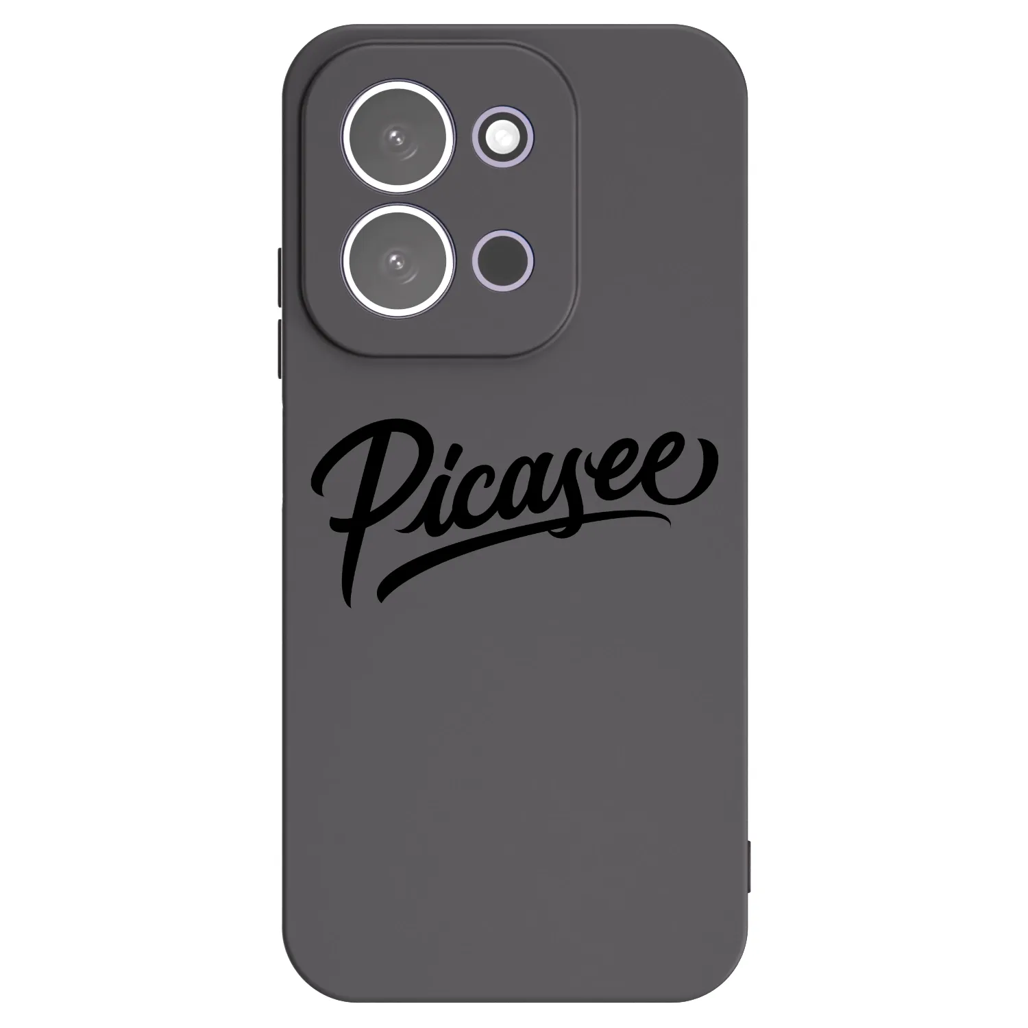 Picasee crna silikonska maskica za Xiaomi Redmi 15C 5G - Picasee - old logo - black