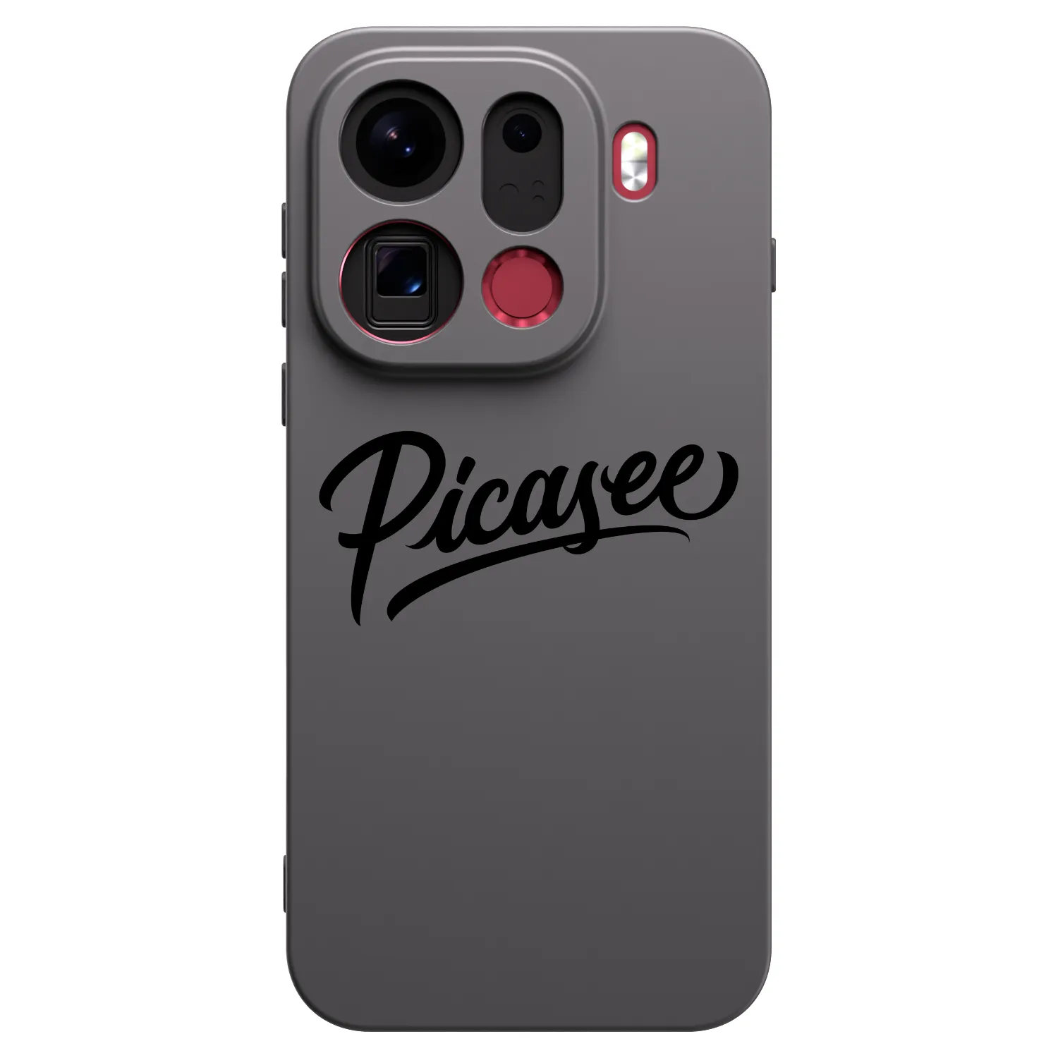 Picasee crna silikonska maskica za OPPO Find X9 Pro - Picasee - old logo - black