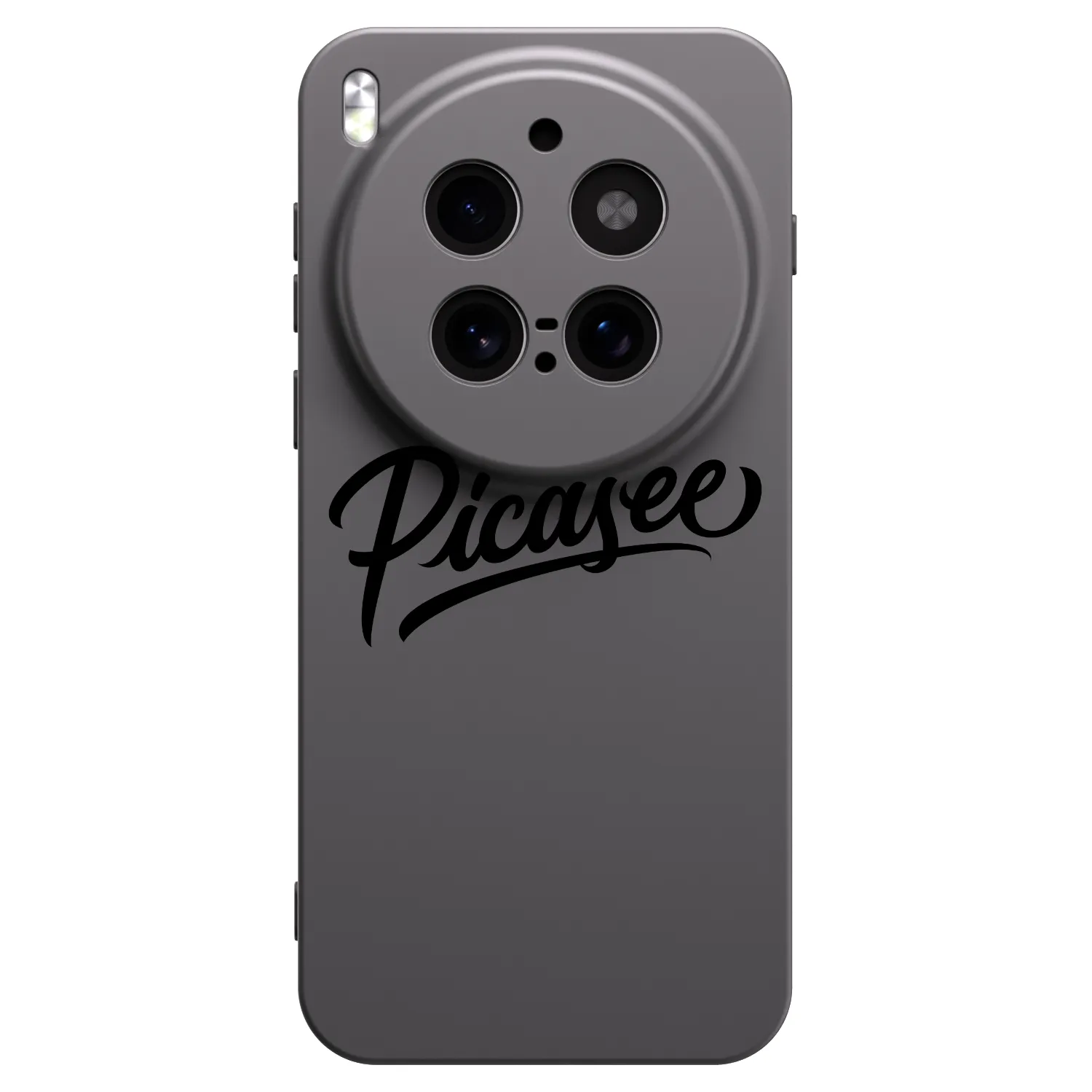 Picasee crna silikonska maskica za Vivo X300 Pro - Picasee - old logo - black