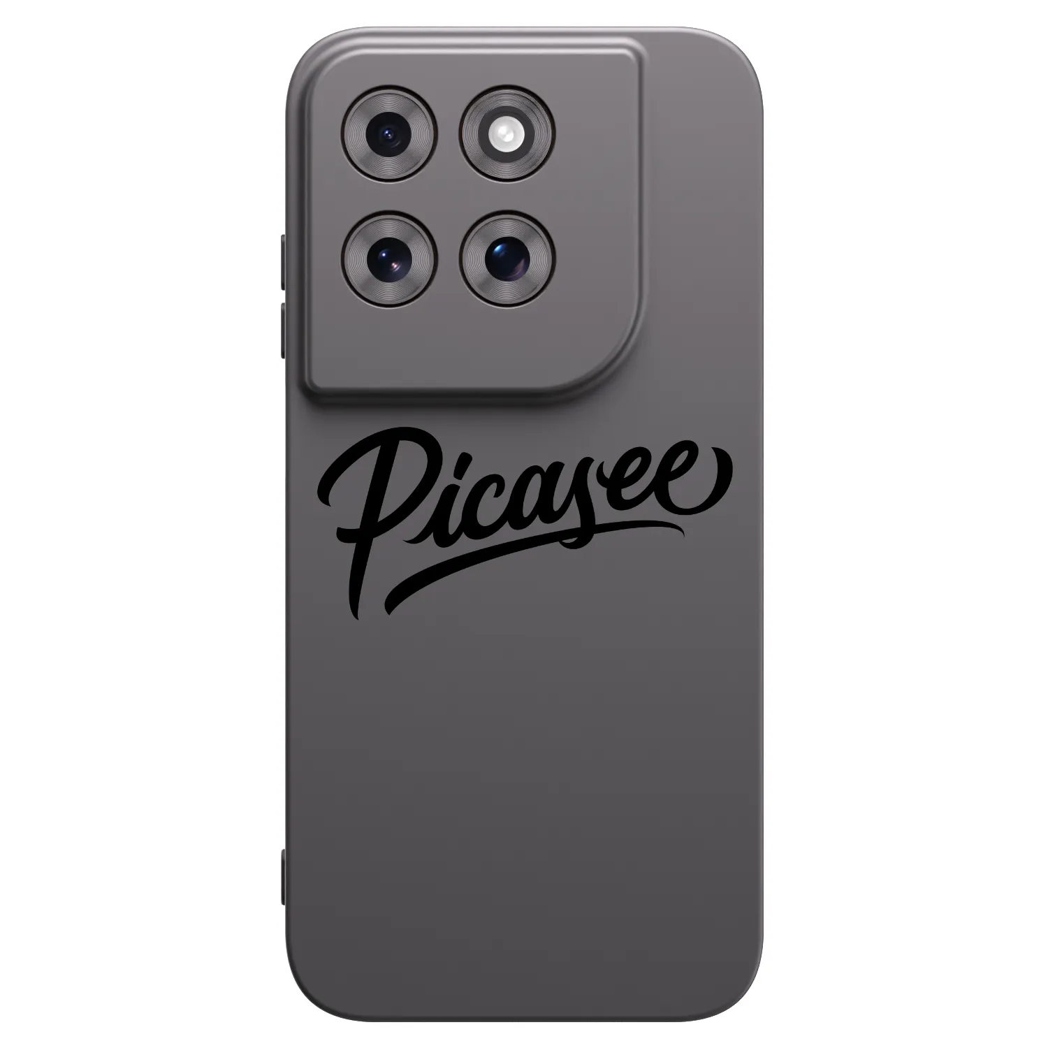 Picasee crna silikonska maskica za Motorola Moto G77 - Picasee - old logo - black