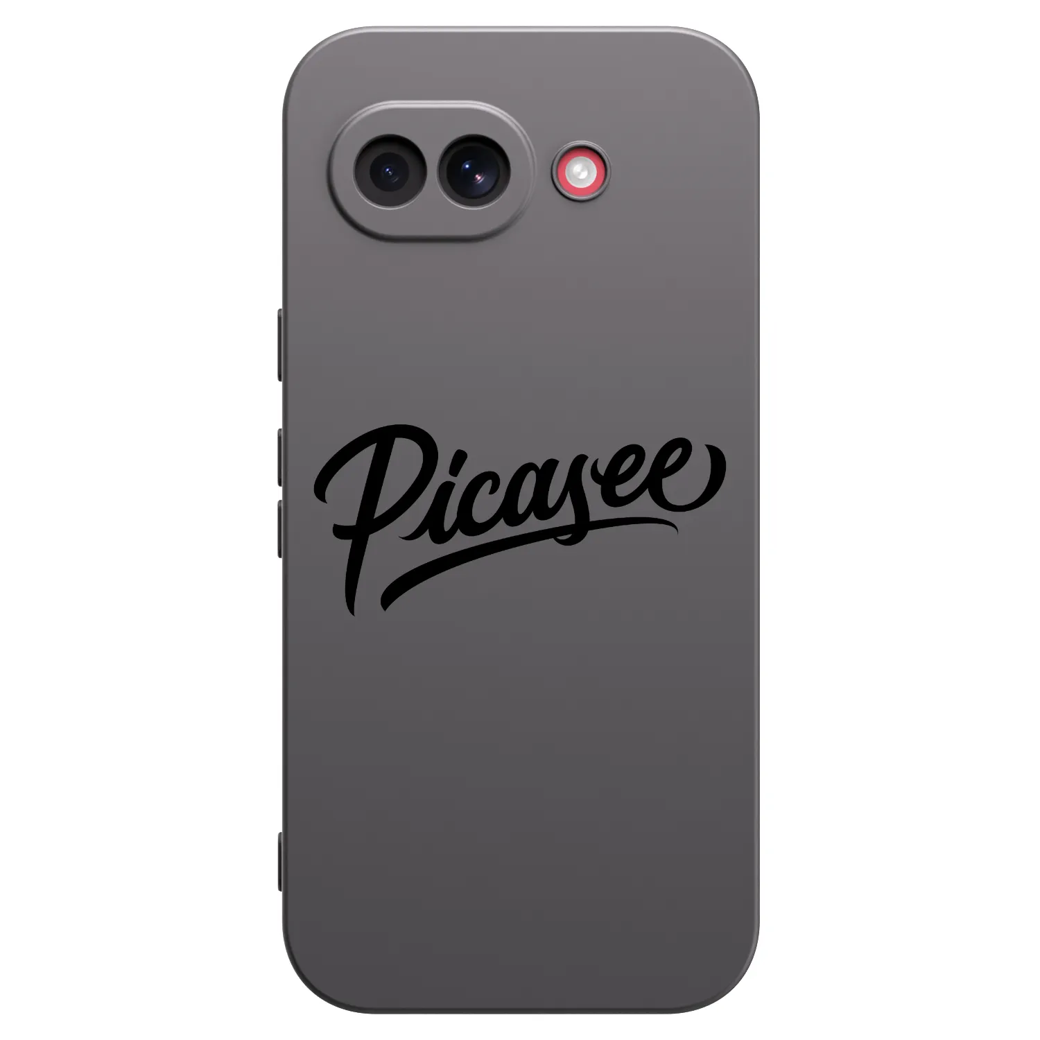 Picasee crna silikonska maskica za Google Pixel 10a - Picasee - old logo - black