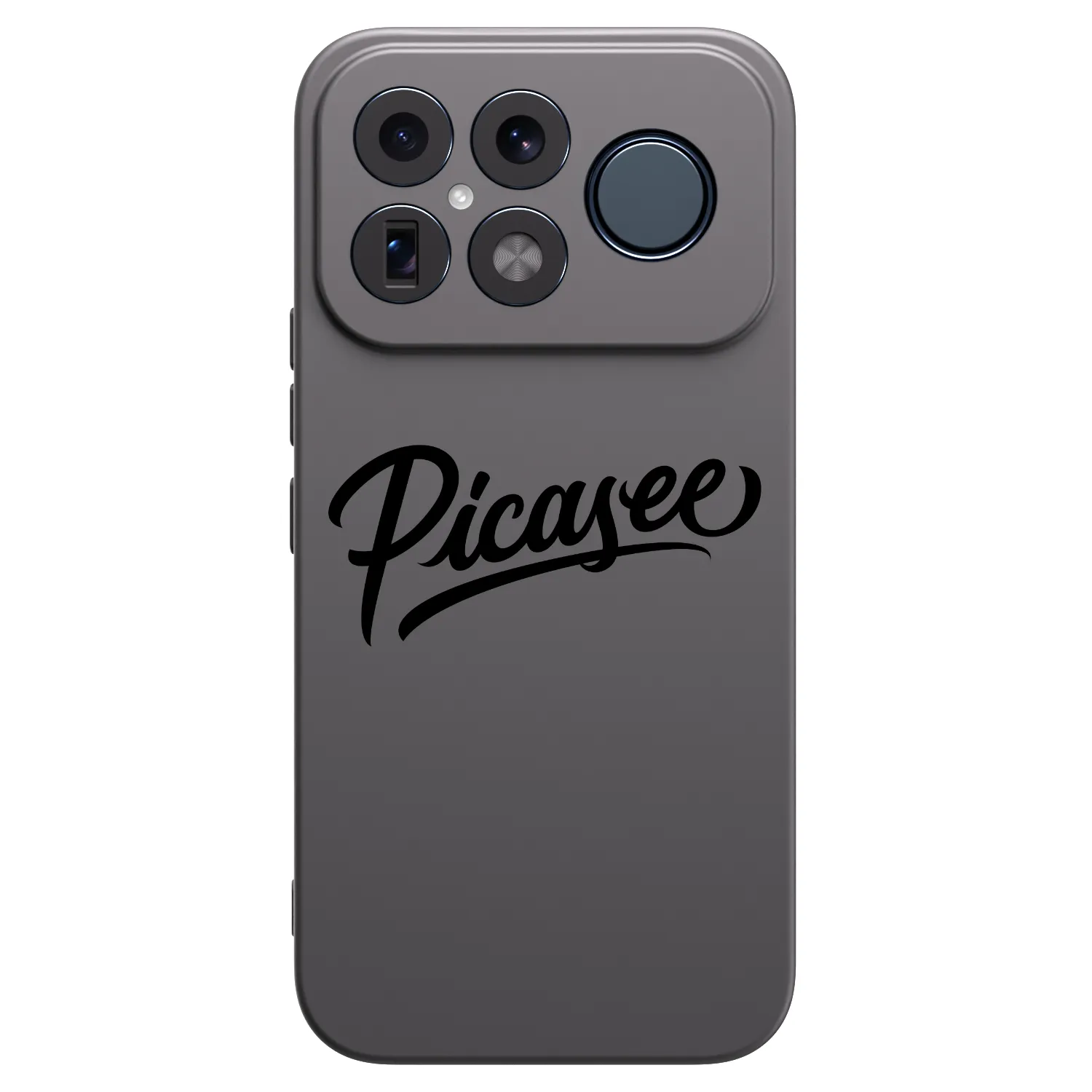 Picasee crna silikonska maskica za Xiaomi Poco F8 Ultra - Picasee - old logo - black